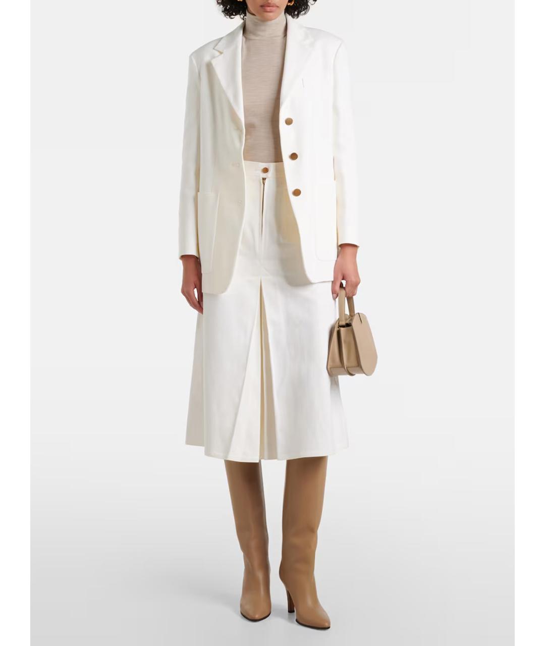 MAX MARA Бежевая шерстяная водолазка, фото 4