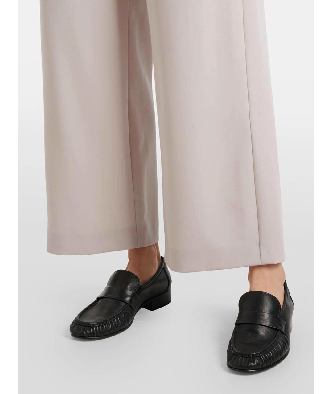 'S MAX MARA Белые шерстяные прямые брюки, фото 5