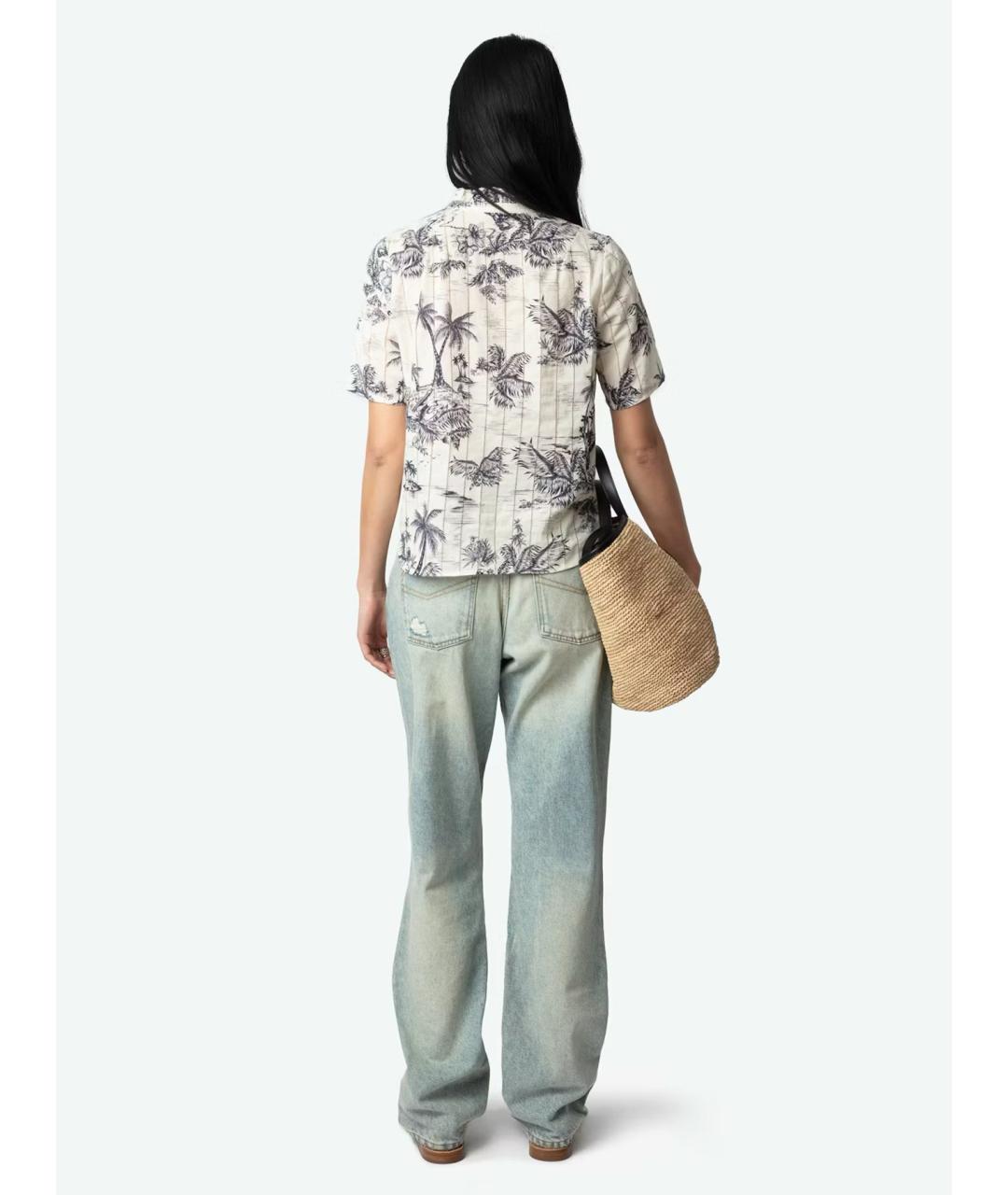 ZADIG & VOLTAIRE Мульти хлопковая блузы, фото 3