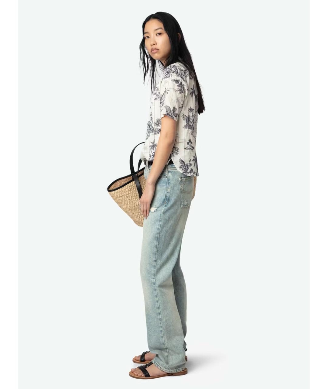 ZADIG & VOLTAIRE Мульти хлопковая блузы, фото 6