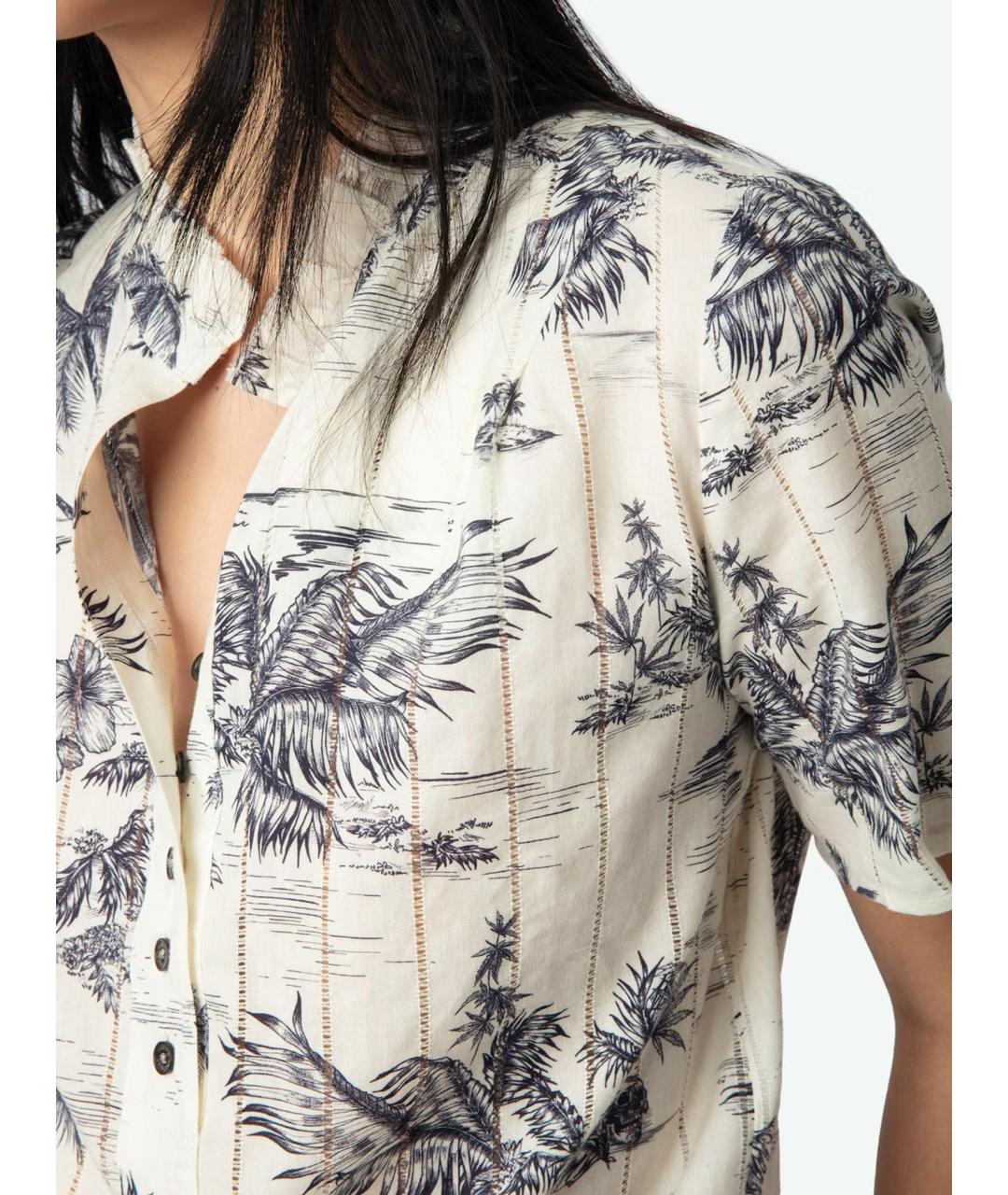 ZADIG & VOLTAIRE Мульти хлопковая блузы, фото 7