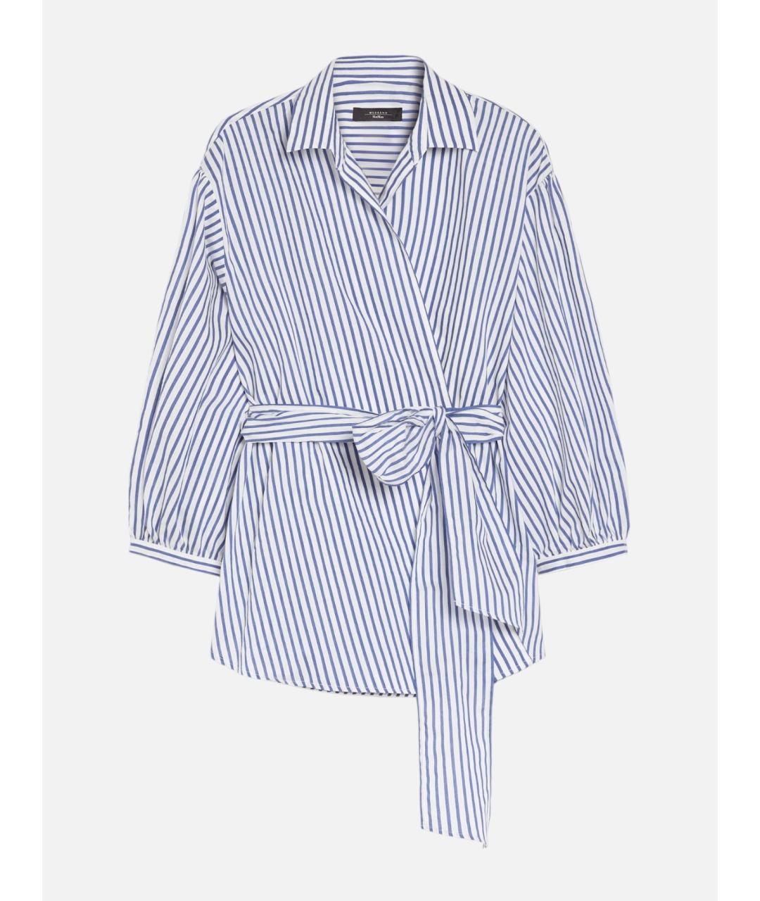 WEEKEND MAX MARA Мульти хлопковая рубашка, фото 5