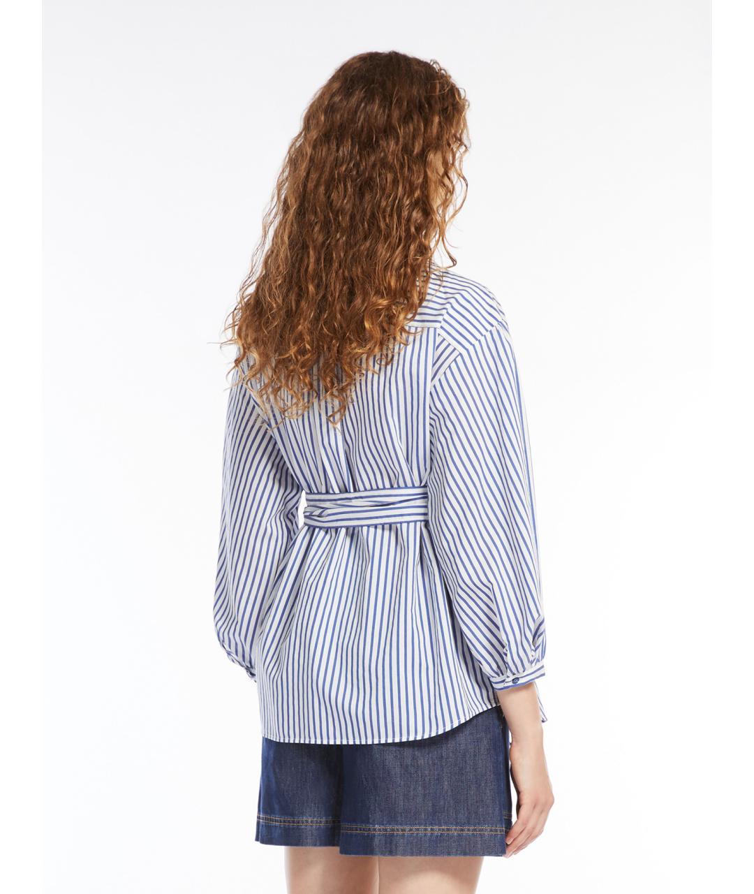 WEEKEND MAX MARA Мульти хлопковая рубашка, фото 4