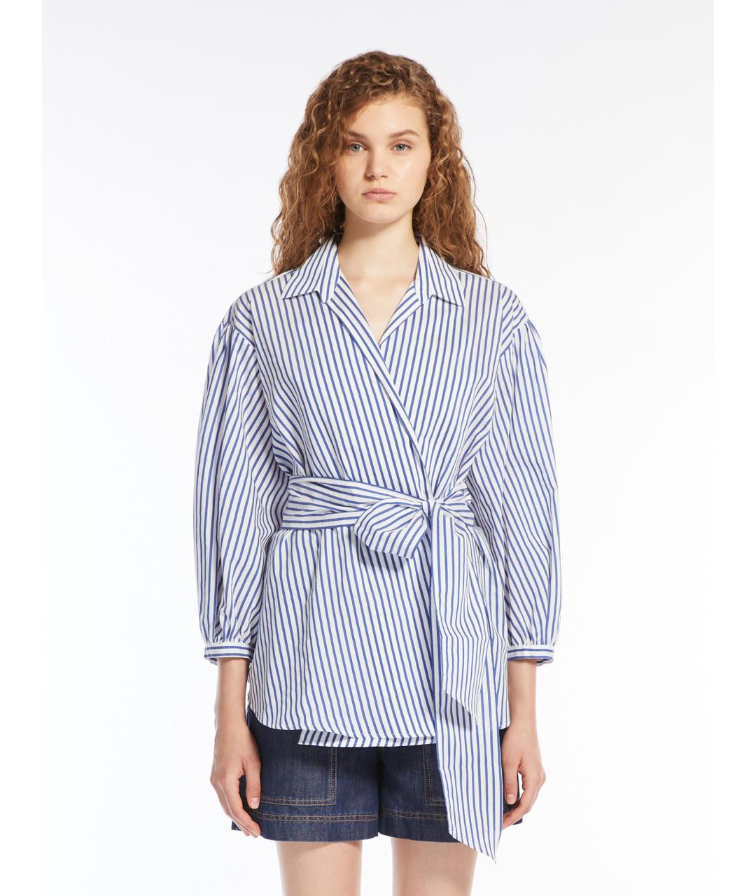 WEEKEND MAX MARA Мульти хлопковая рубашка, фото 2