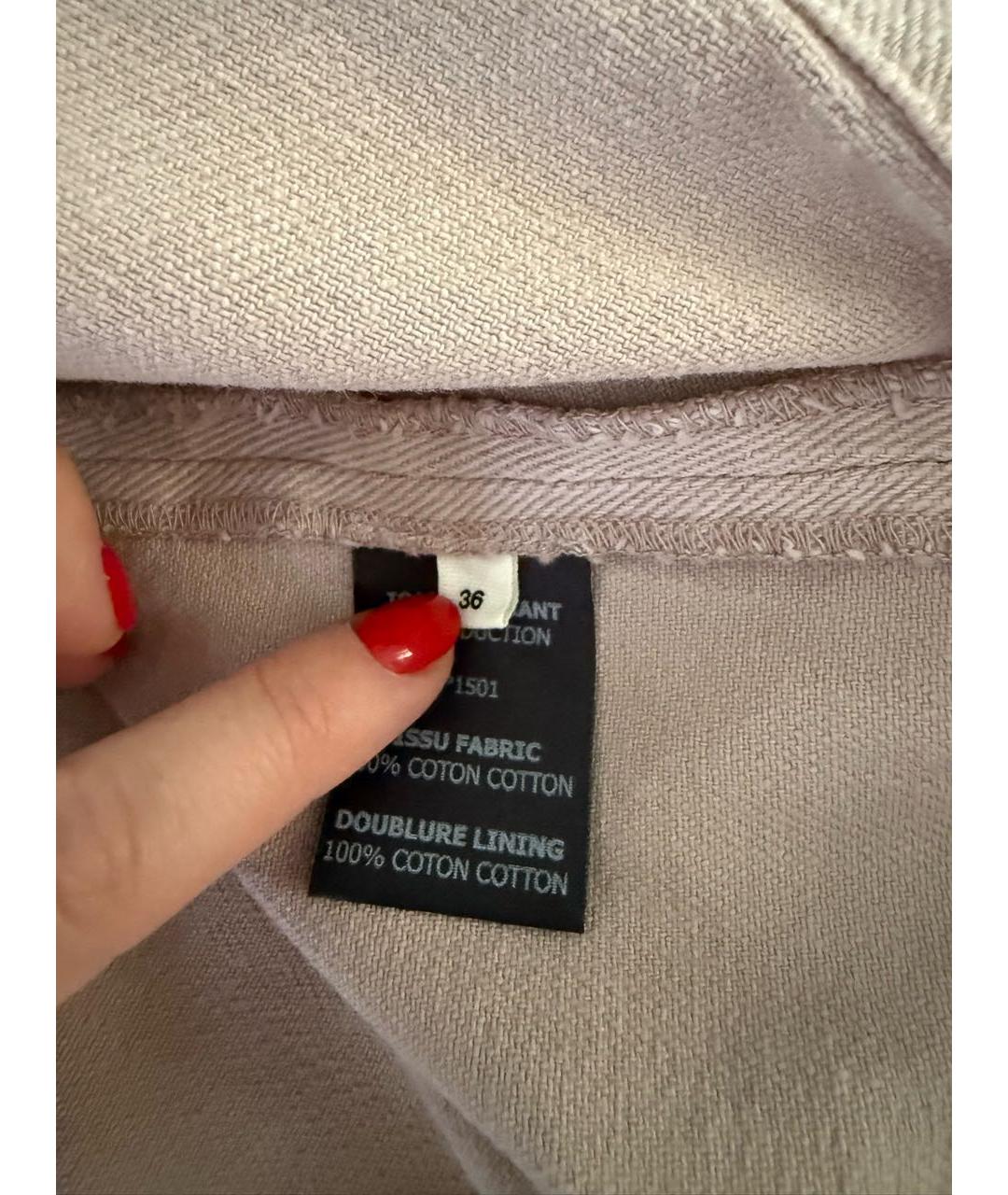 ISABEL MARANT Розовая хлопковая юбка мини, фото 4