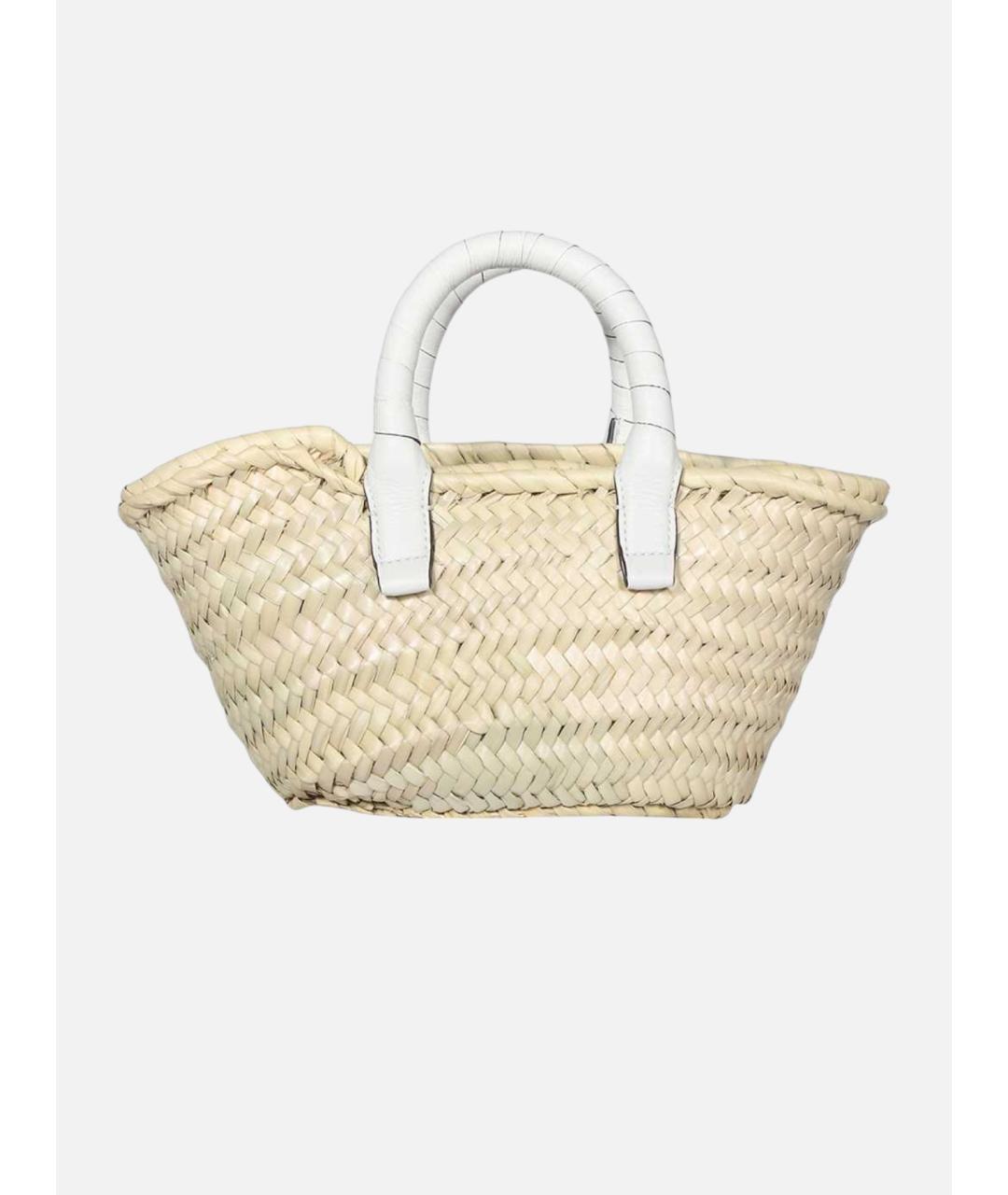 CHLOE Бежевая пелетеная сумка тоут, фото 2