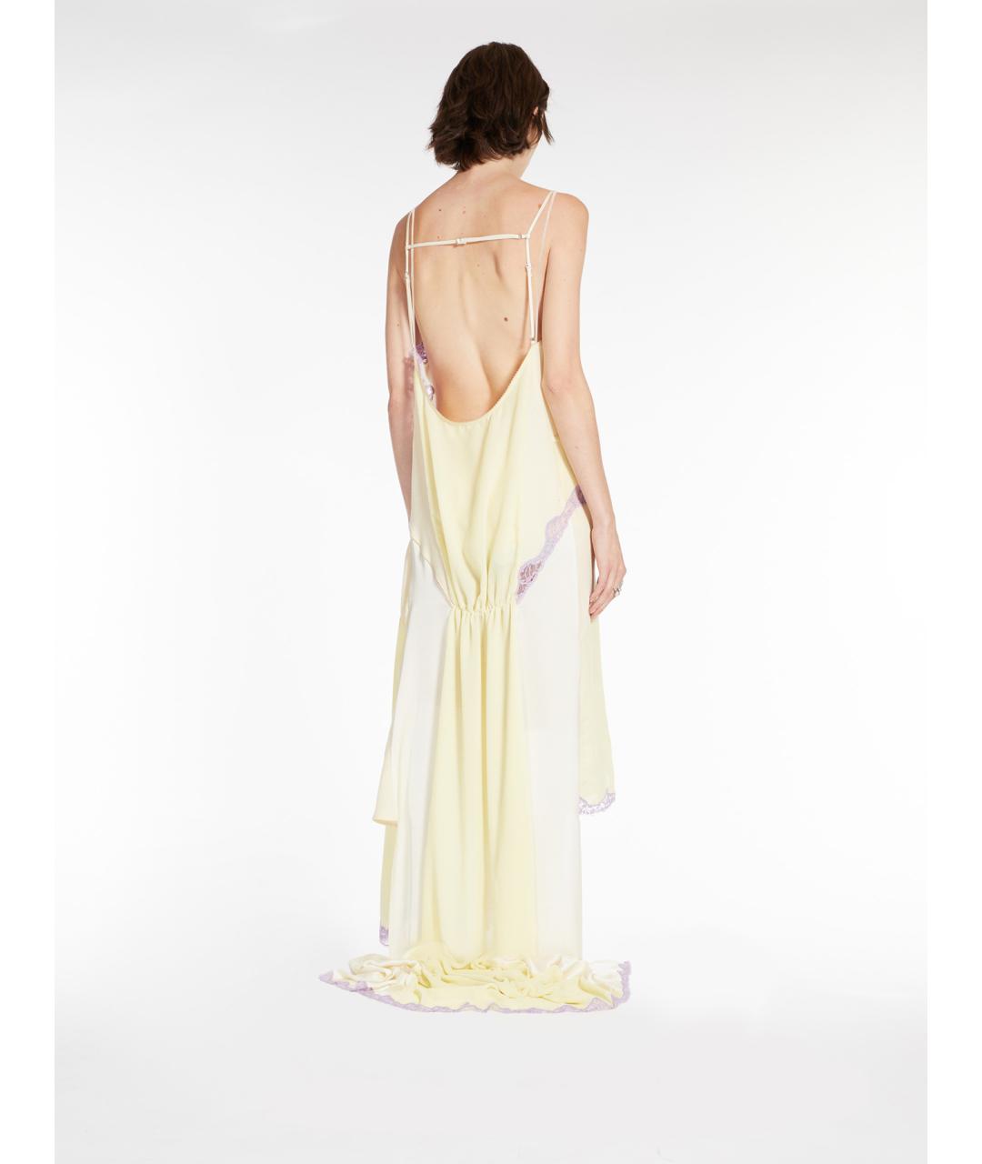 SPORTMAX Мульти полиэстеровое повседневное платье, фото 4