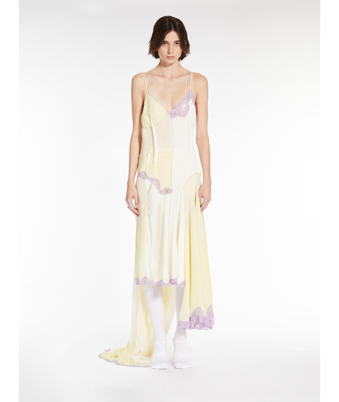 SPORTMAX Мульти полиэстеровое повседневное платье, фото 2