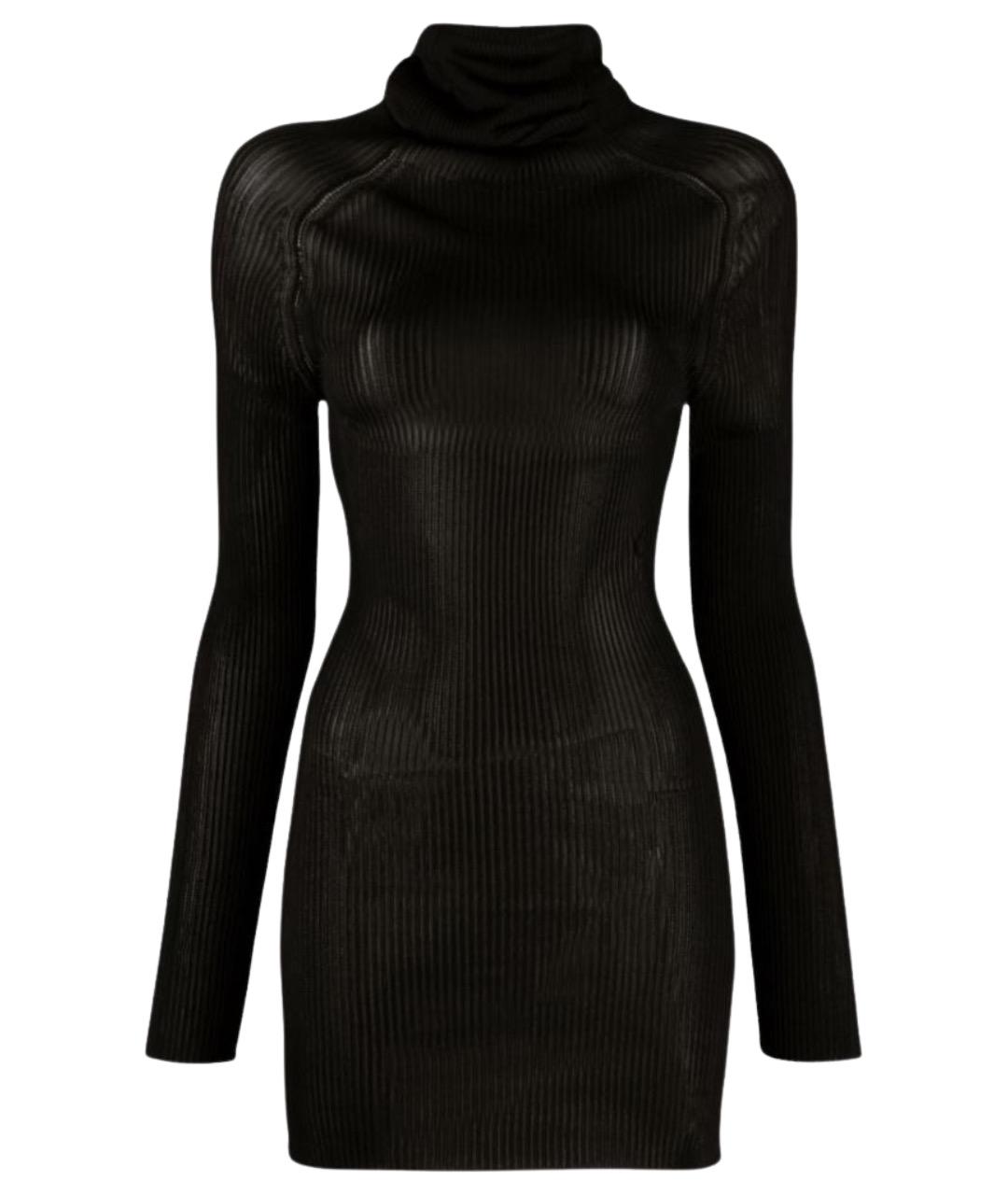 VICTORIA BECKHAM Черный вискозный джемпер / свитер, фото 1