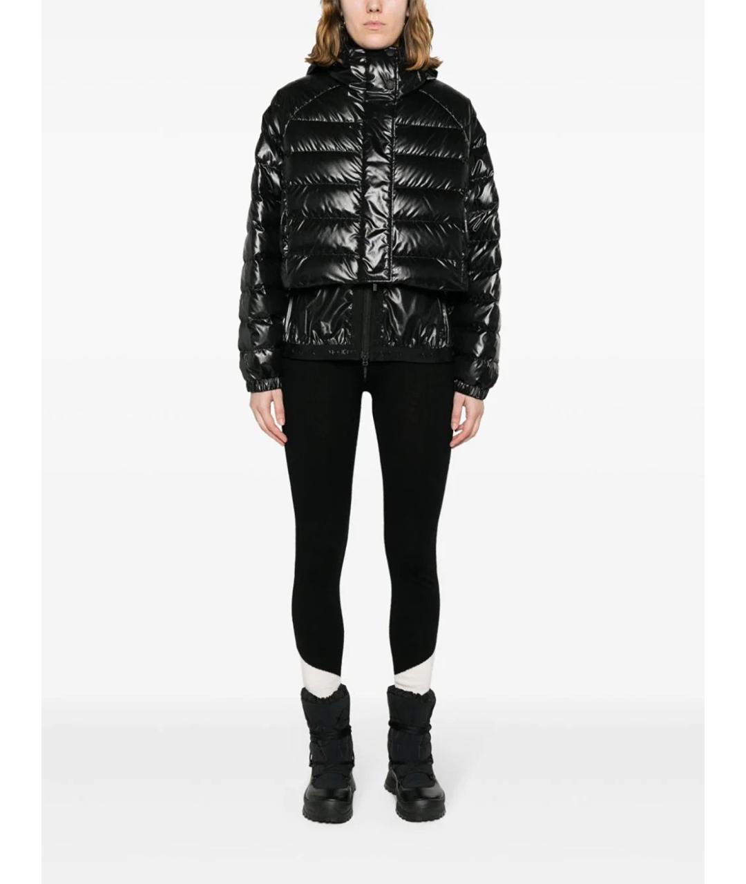 MONCLER Черная куртка, фото 2