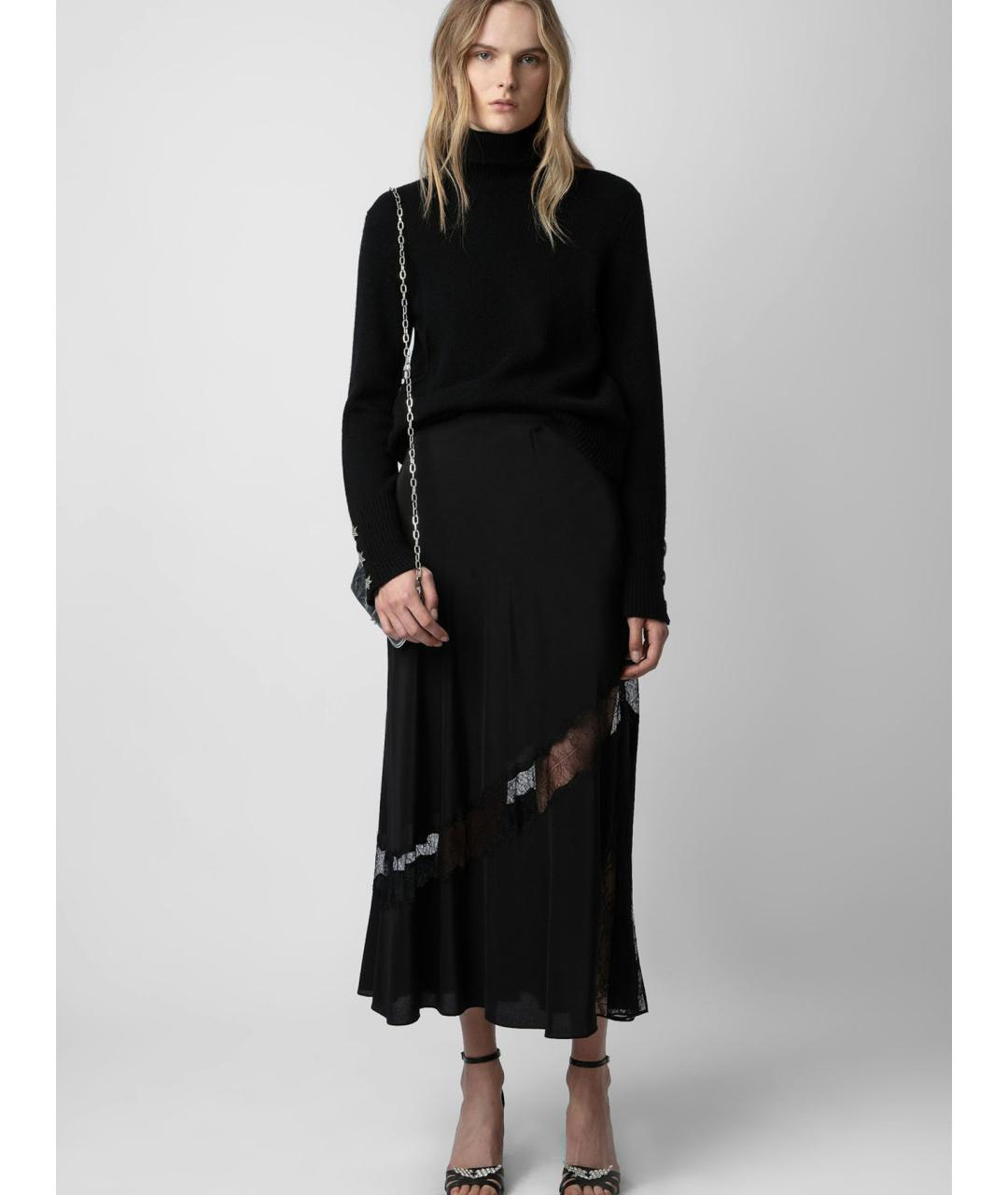 ZADIG & VOLTAIRE Черные кожаные босоножки, фото 5