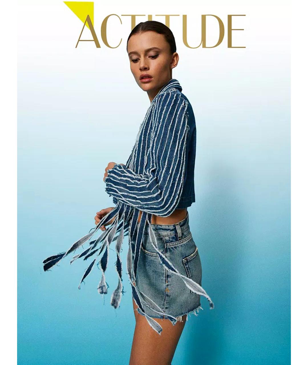 TWIN-SET Синяя хлопковая куртка, фото 3