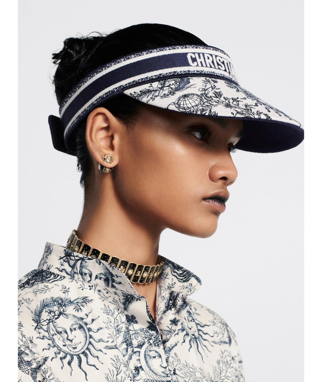 CHRISTIAN DIOR Мульти хлопковая кепка, фото 3