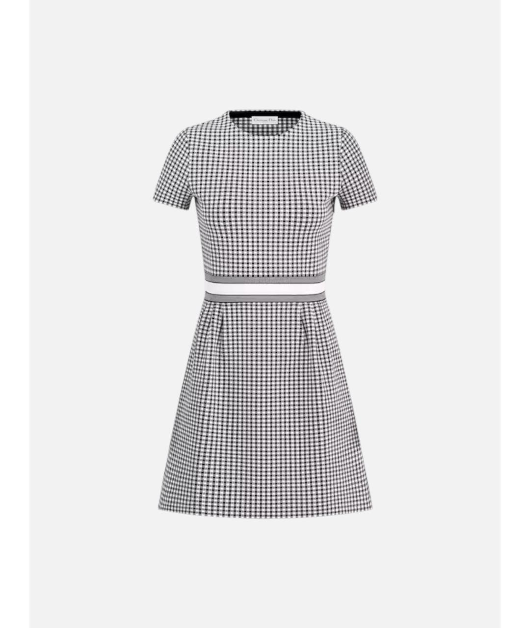 CHRISTIAN DIOR Мульти вискозное повседневное платье, фото 6