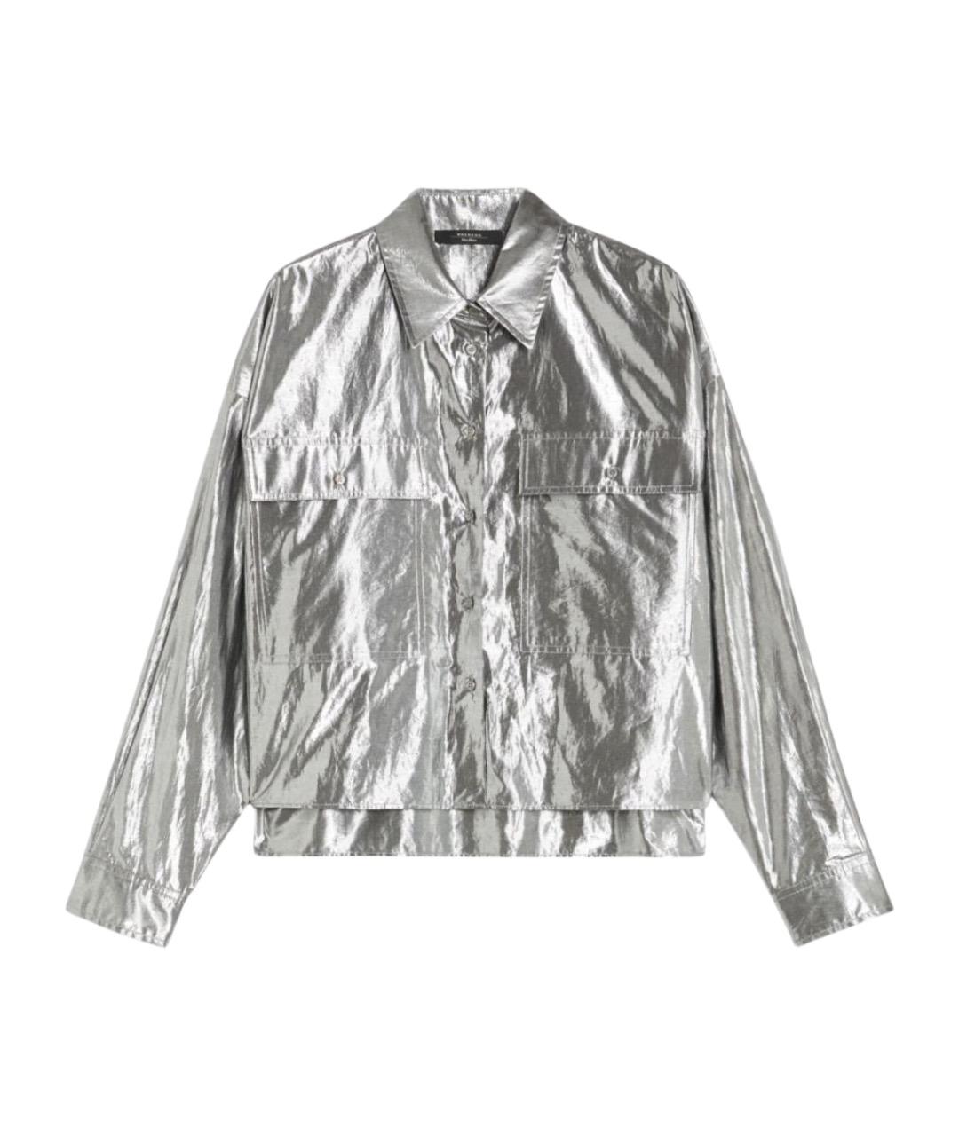 WEEKEND MAX MARA Серебряная куртка, фото 1