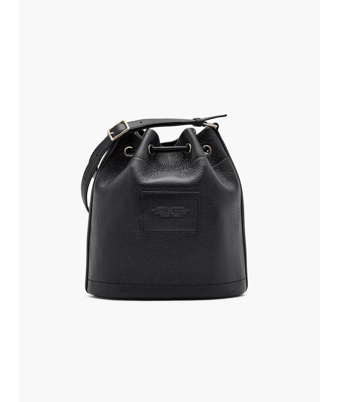 MARC JACOBS Черная кожаная сумка тоут, фото 3