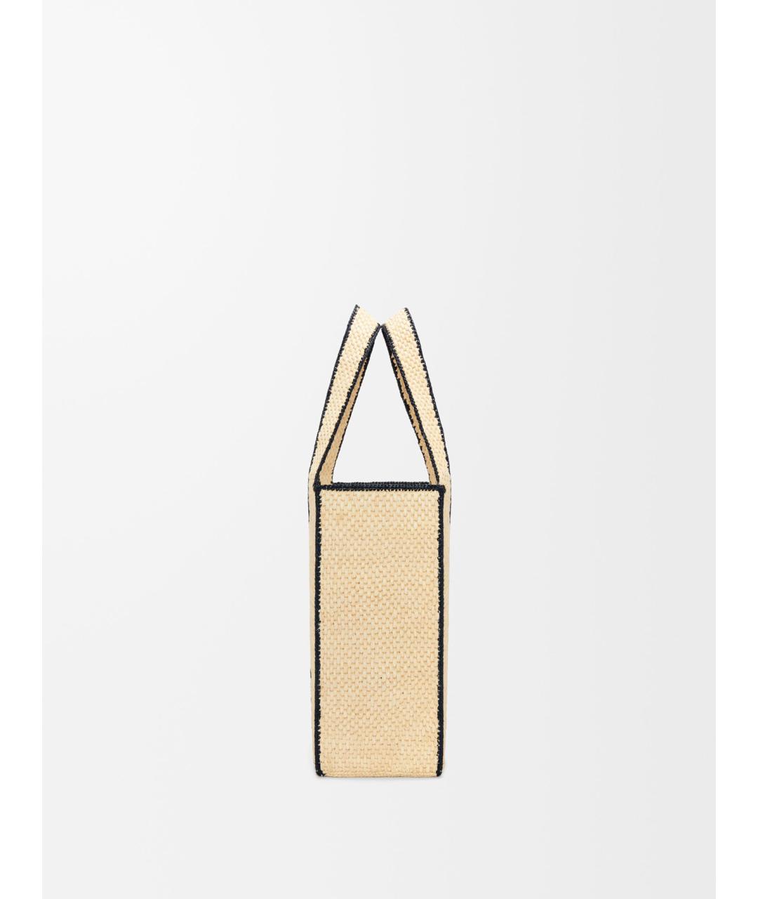 LOEWE Бежевая сумка тоут, фото 3