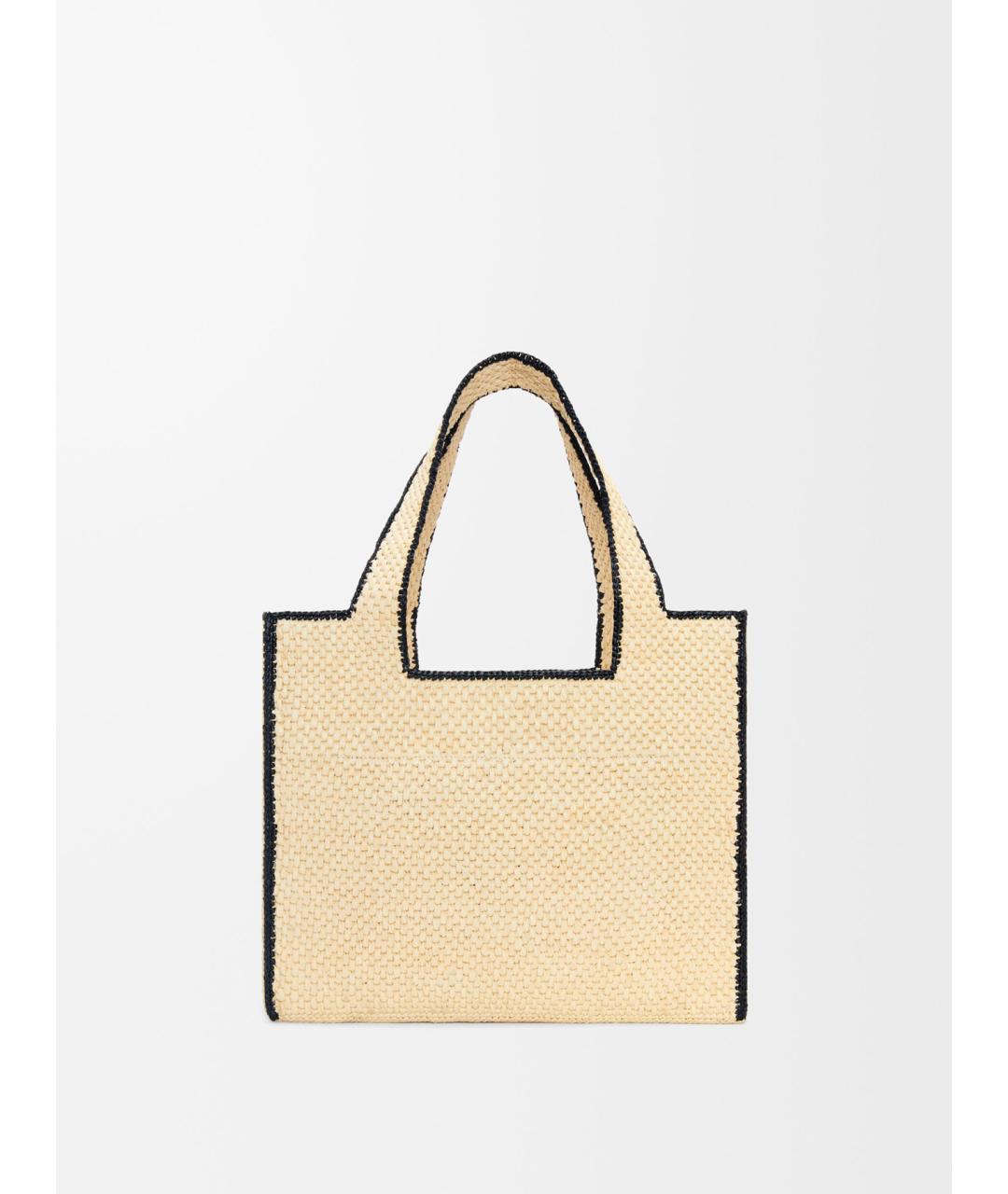 LOEWE Бежевая сумка тоут, фото 4