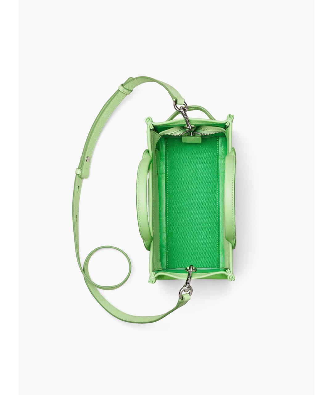 MARC JACOBS Зеленая кожаная сумка тоут, фото 7