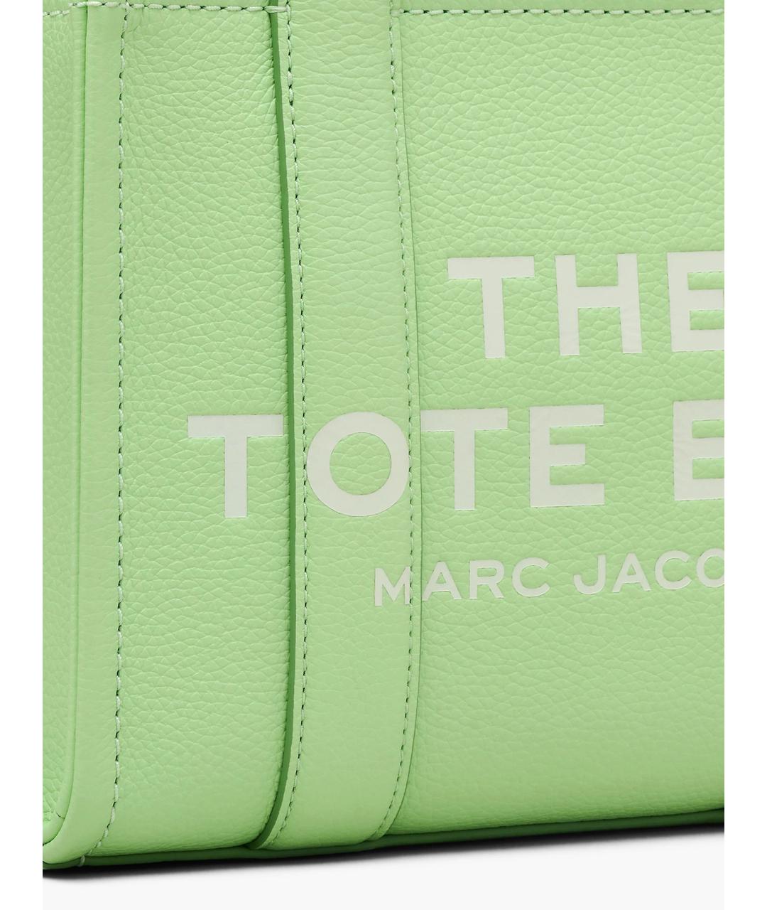MARC JACOBS Зеленая кожаная сумка тоут, фото 4