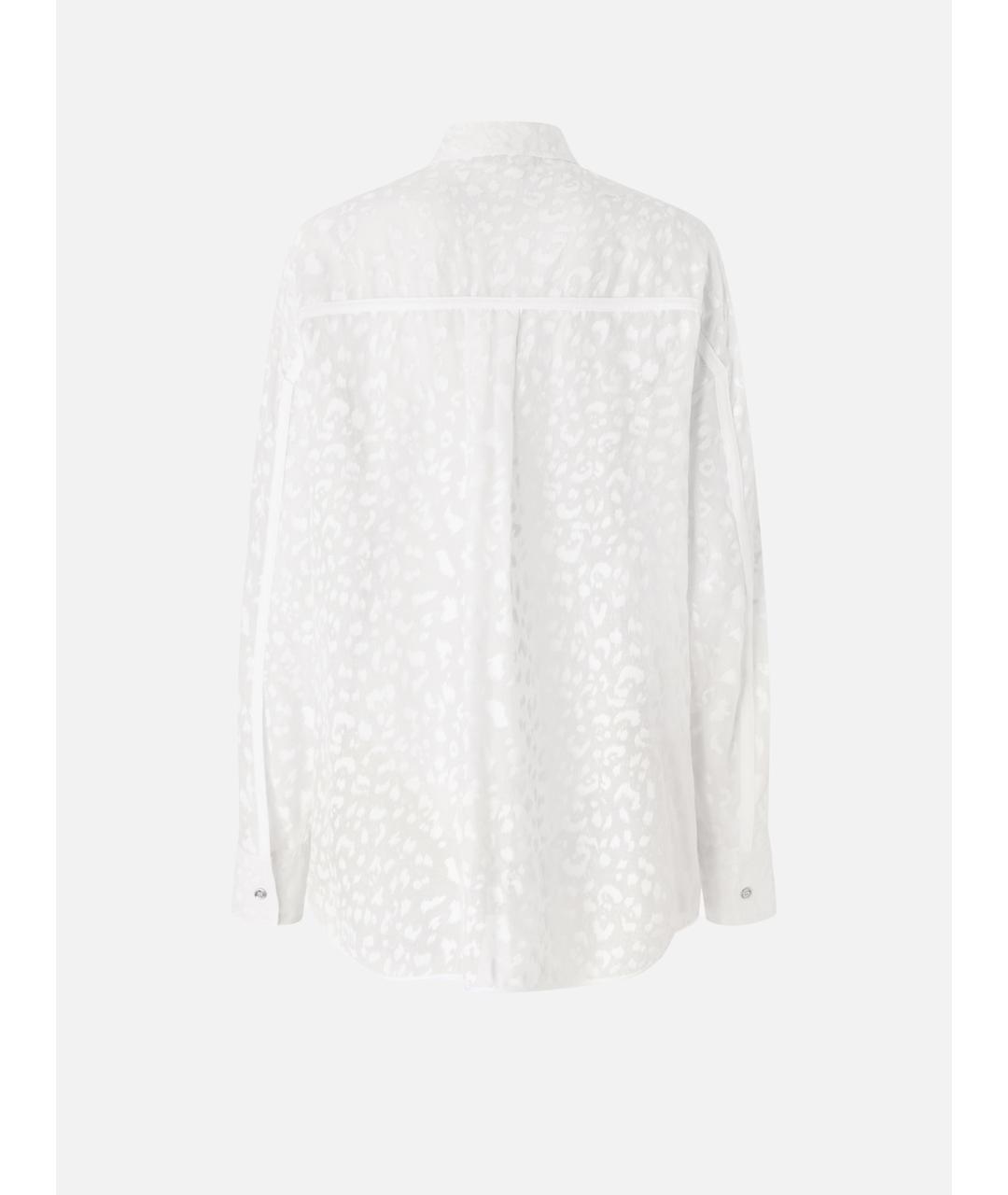 PINKO Белая хлопковая рубашка, фото 6
