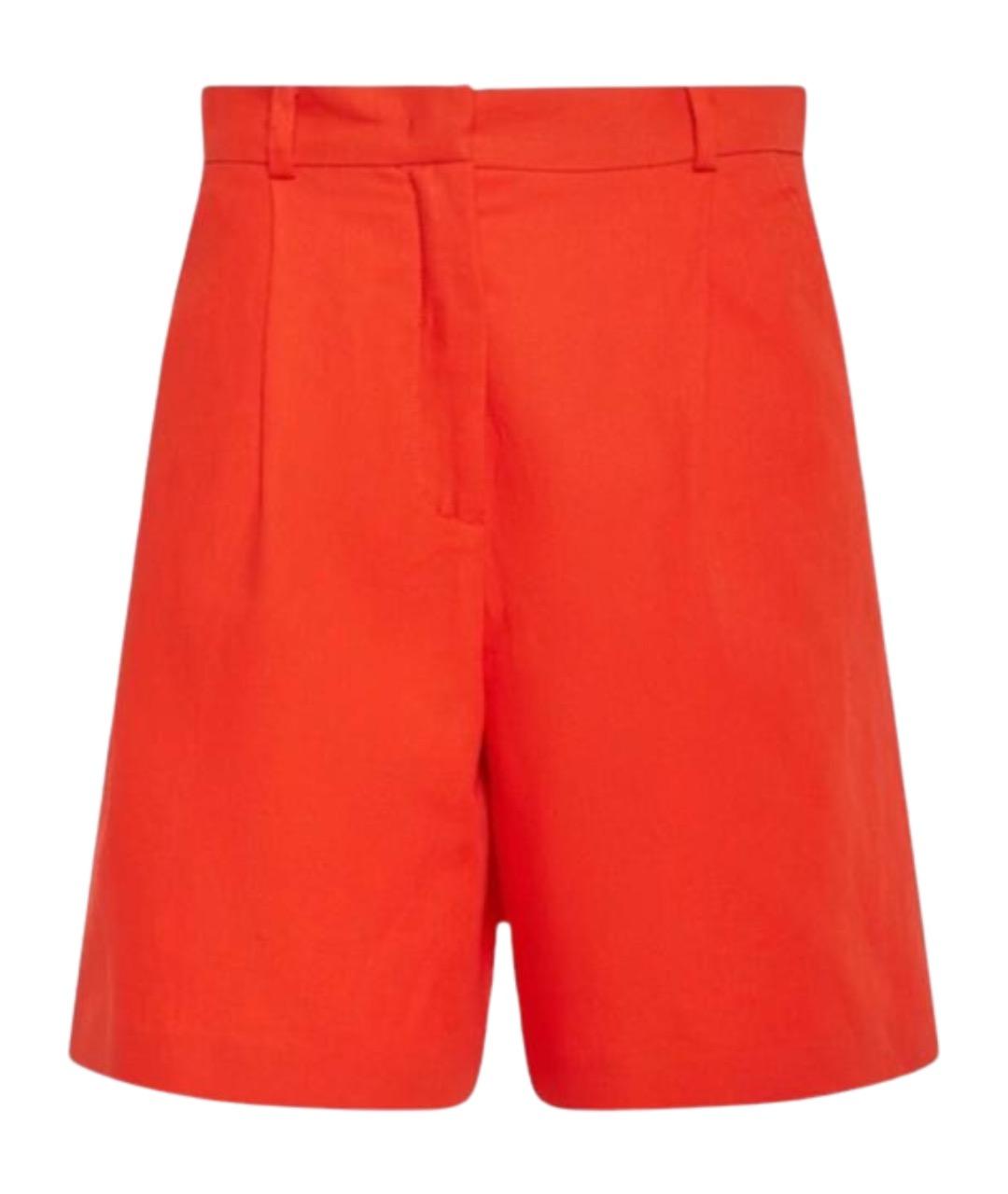 WEEKEND MAX MARA Красные хлопковые шорты, фото 1
