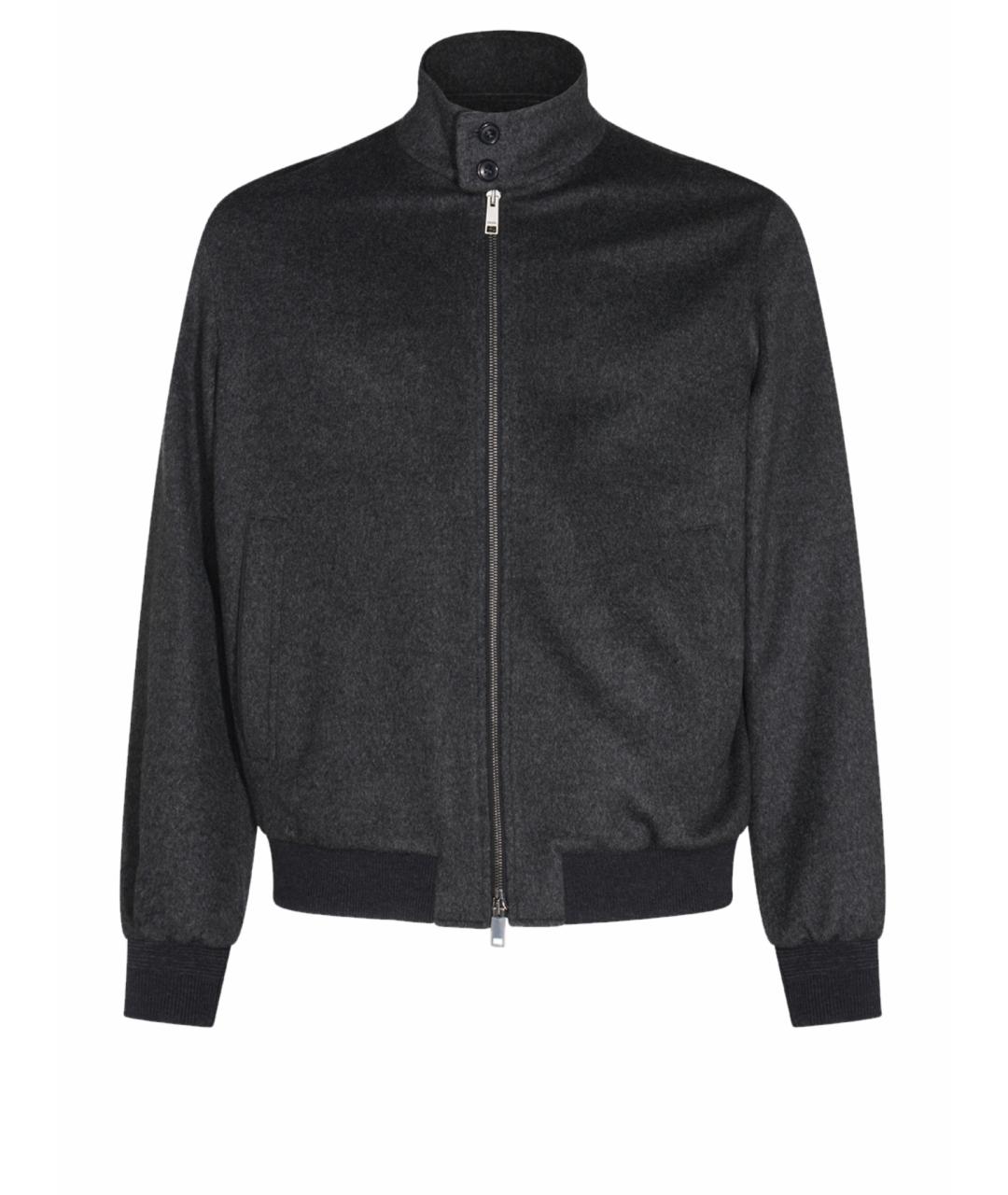 ZEGNA Серая кашемировая куртка, фото 1