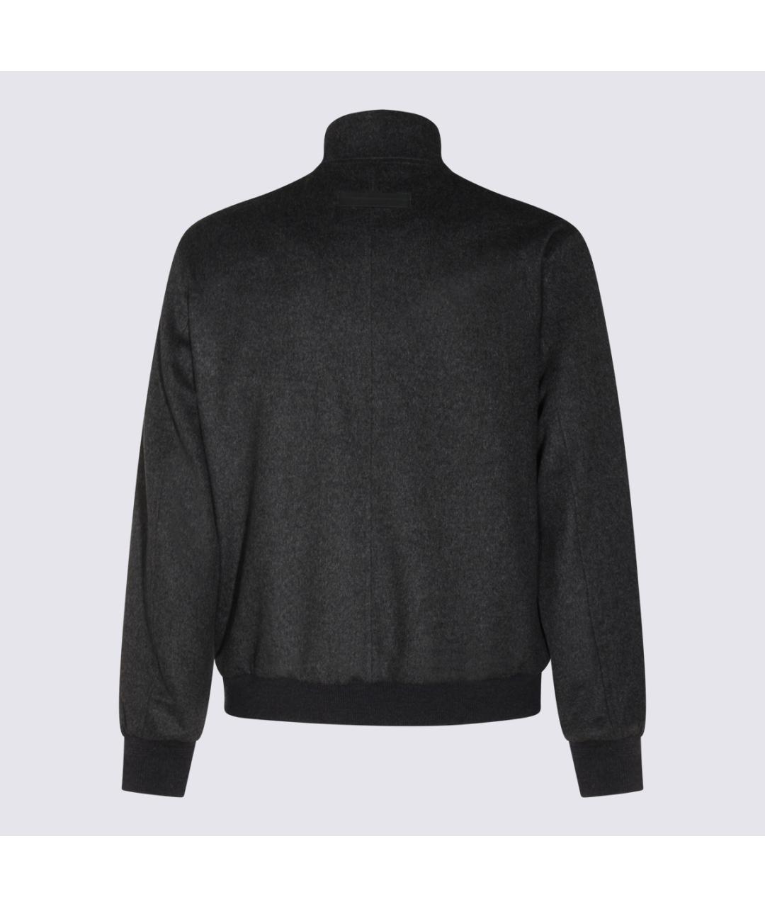 ZEGNA Серая кашемировая куртка, фото 2