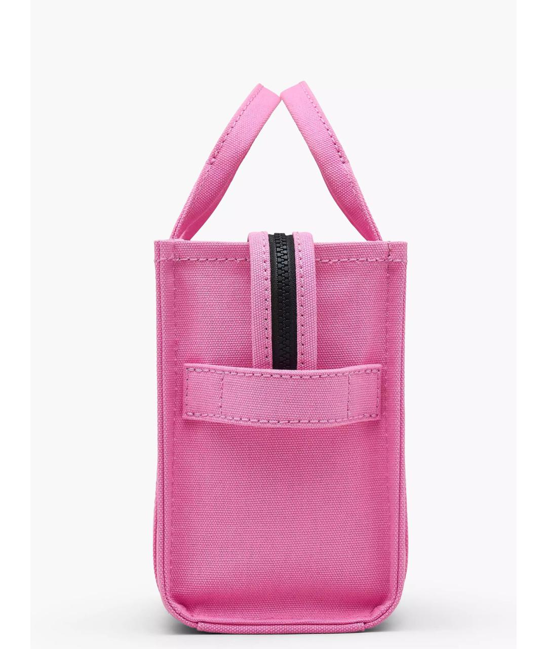 MARC JACOBS Розовая хлопковая сумка тоут, фото 5