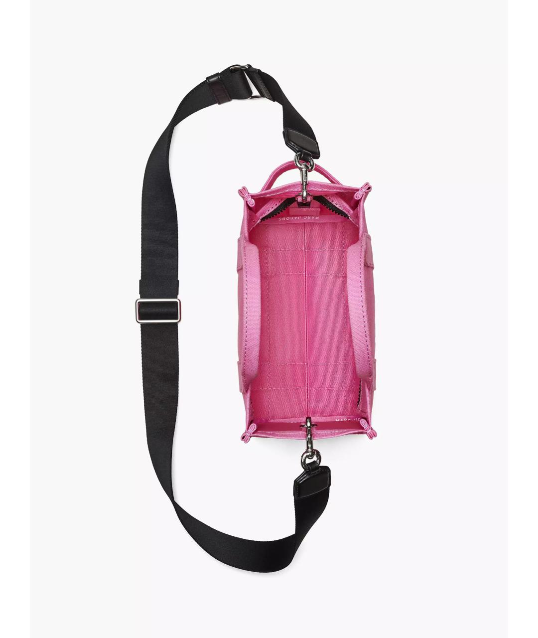 MARC JACOBS Розовая хлопковая сумка тоут, фото 6