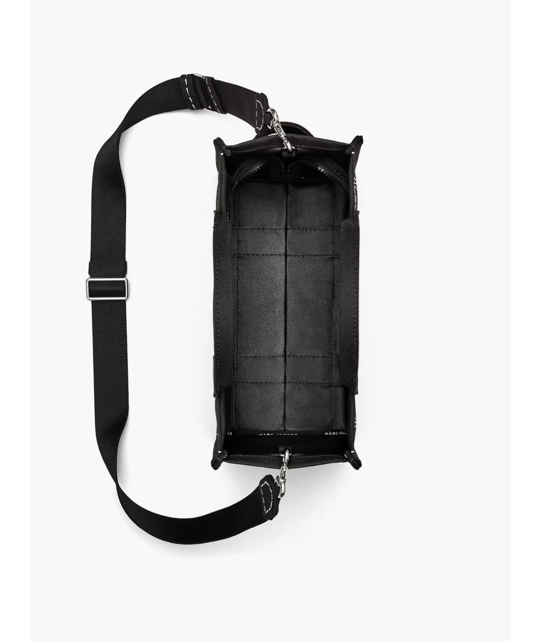 MARC JACOBS Черная хлопковая сумка тоут, фото 7