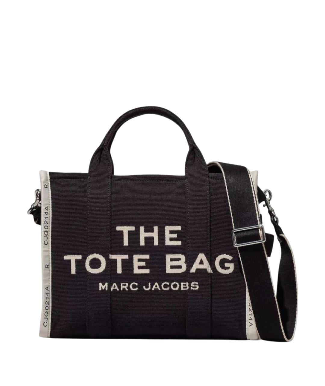 MARC JACOBS Черная хлопковая сумка тоут, фото 1