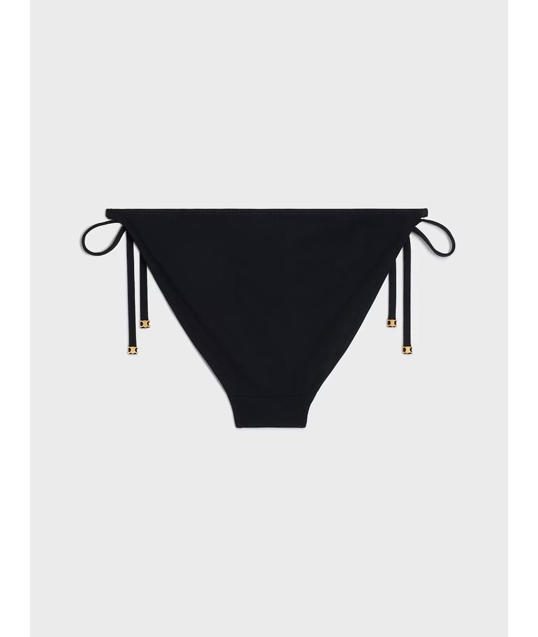 CELINE Черный полиамидовый купальник, фото 2