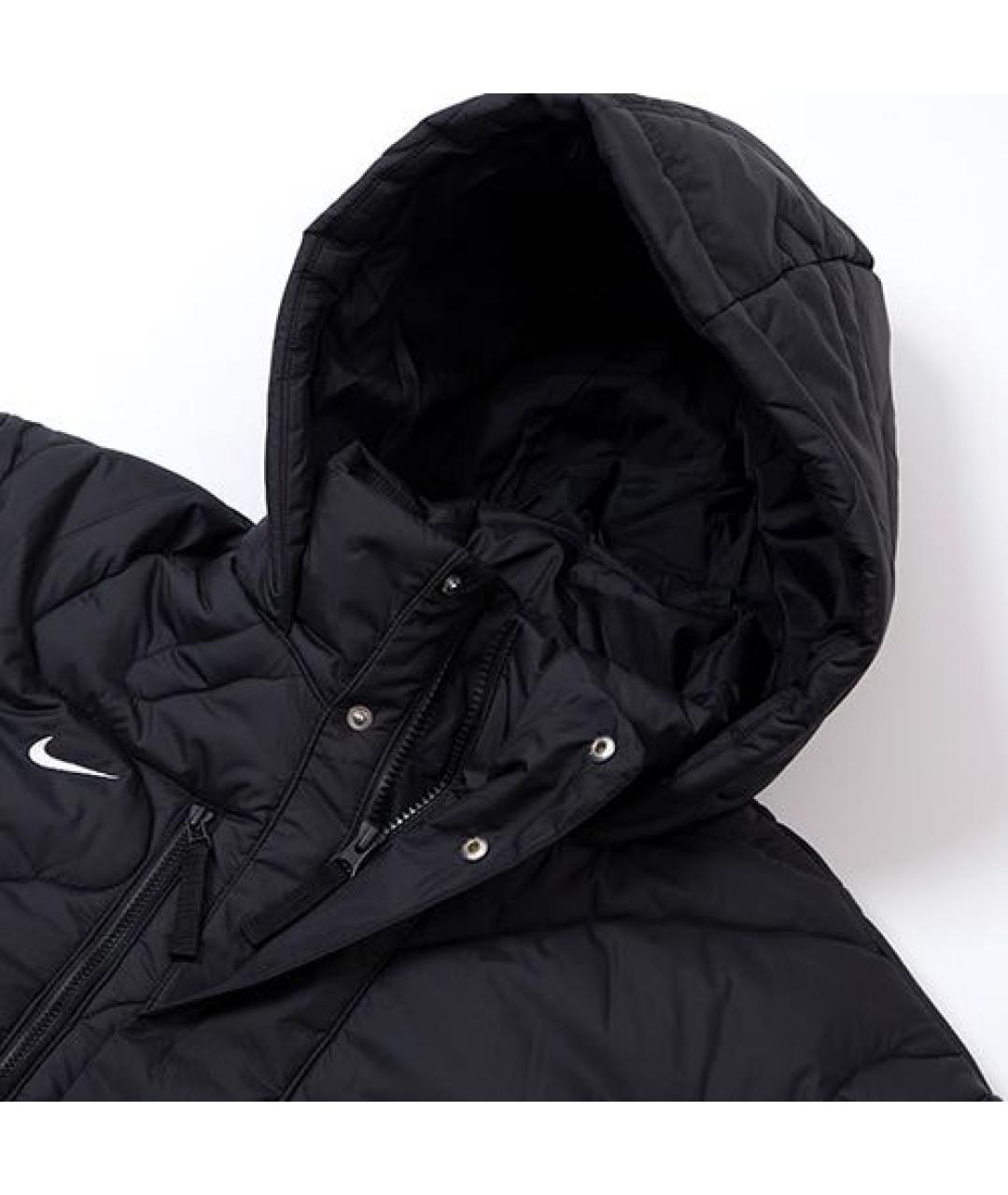 NIKE Черная полиэстеровая куртка, фото 3