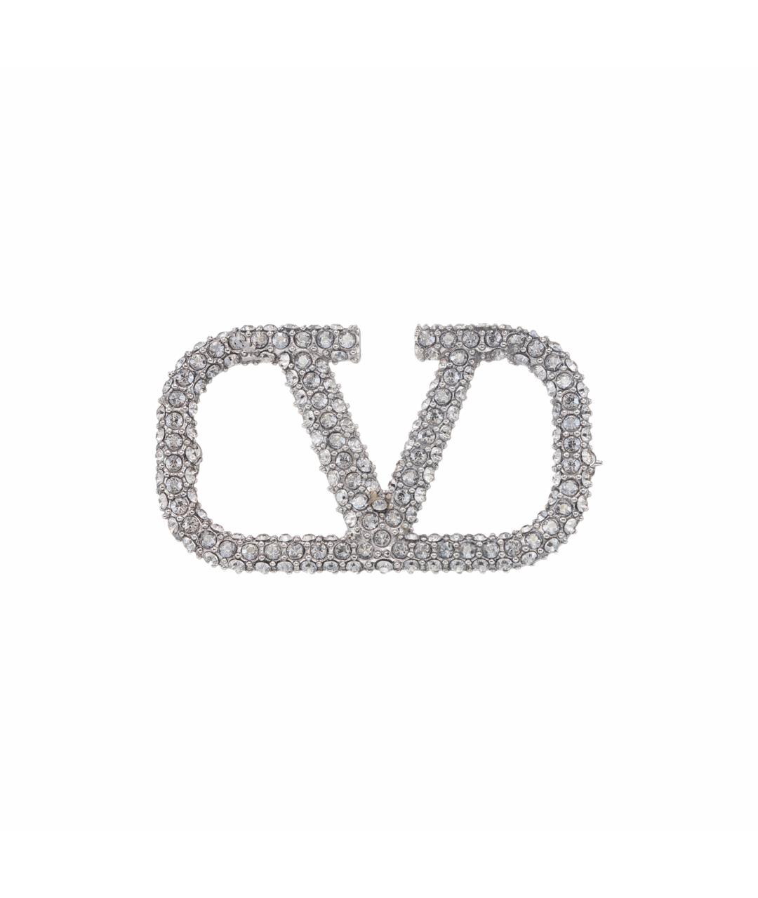 VALENTINO Серебряная металлическая булавка / брошь, фото 4