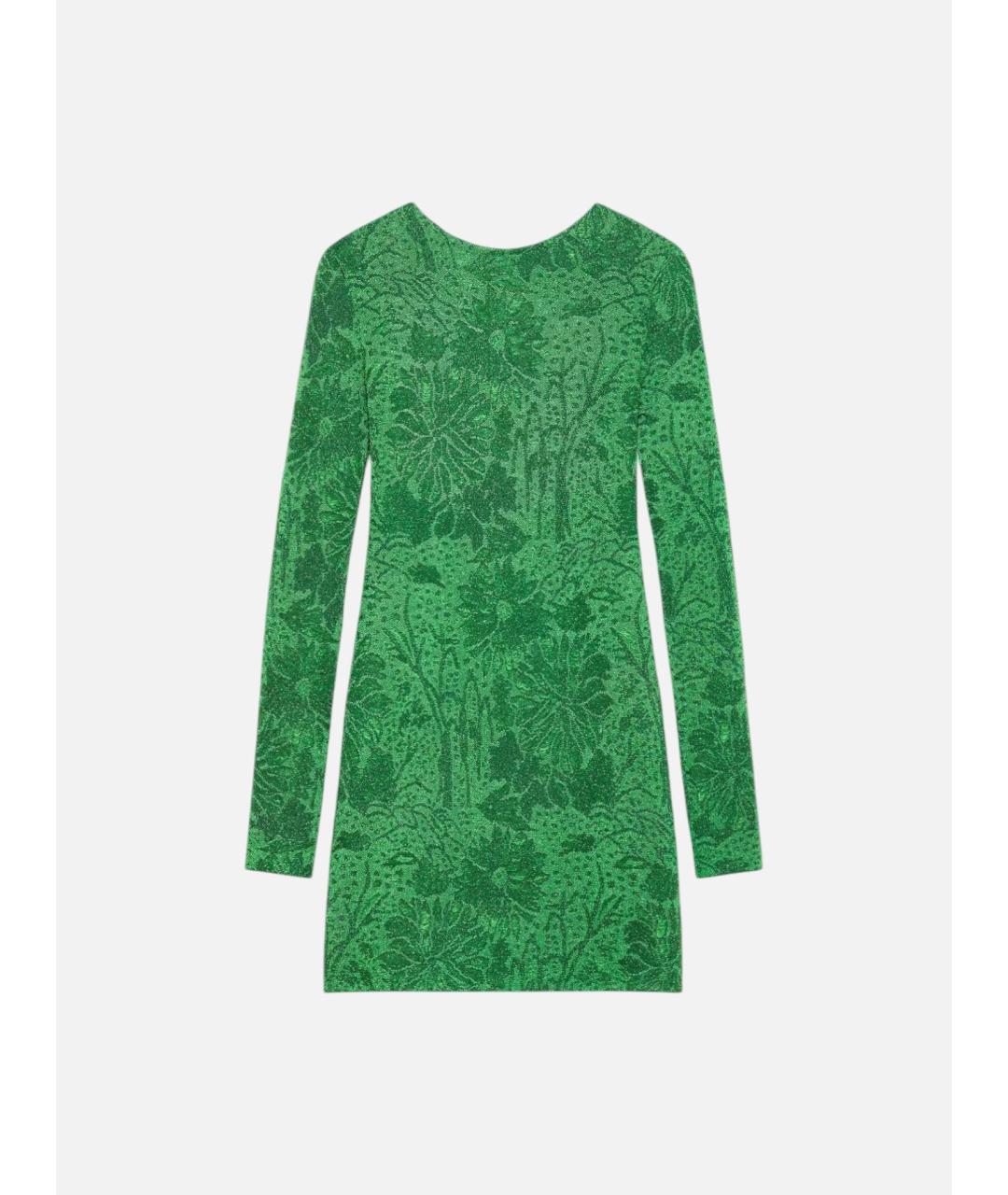 GIVENCHY Зеленые вискозное повседневное платье, фото 5