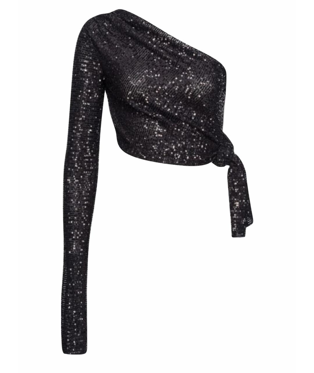 PINKO Черная полиэстеровая блузы, фото 1