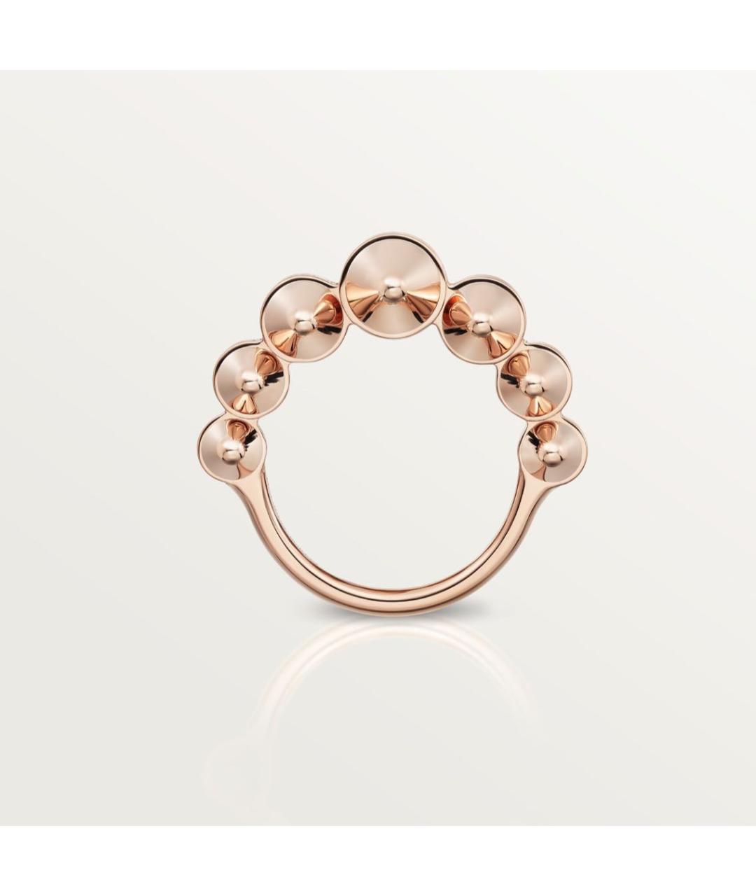 CARTIER Черное кольцо из розового золота, фото 3