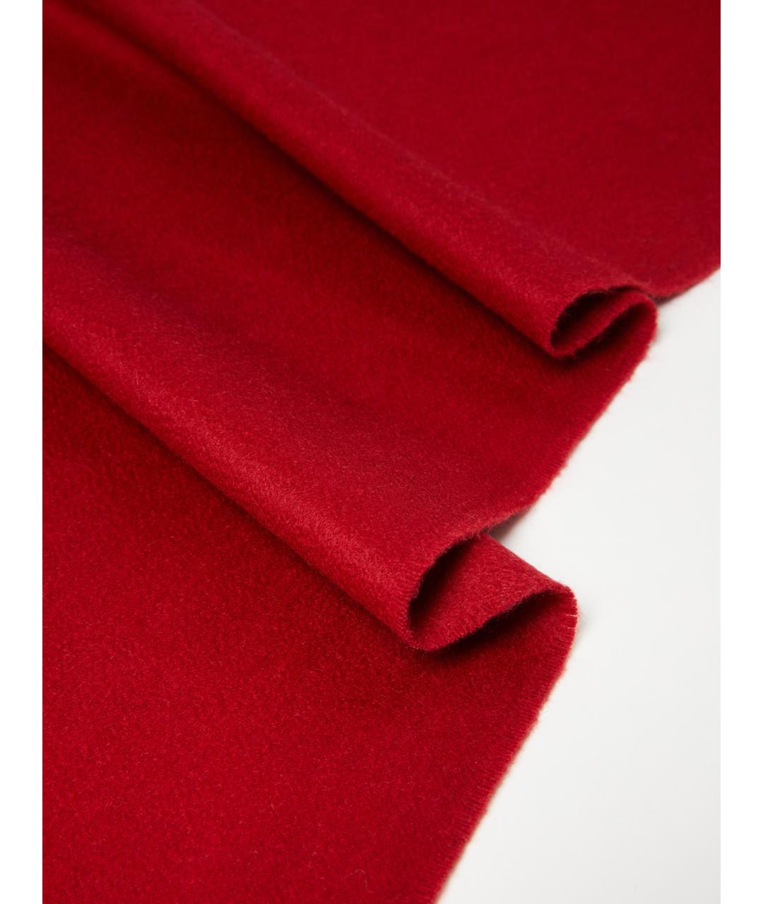 MAX MARA Красный кашемировый шарф, фото 2