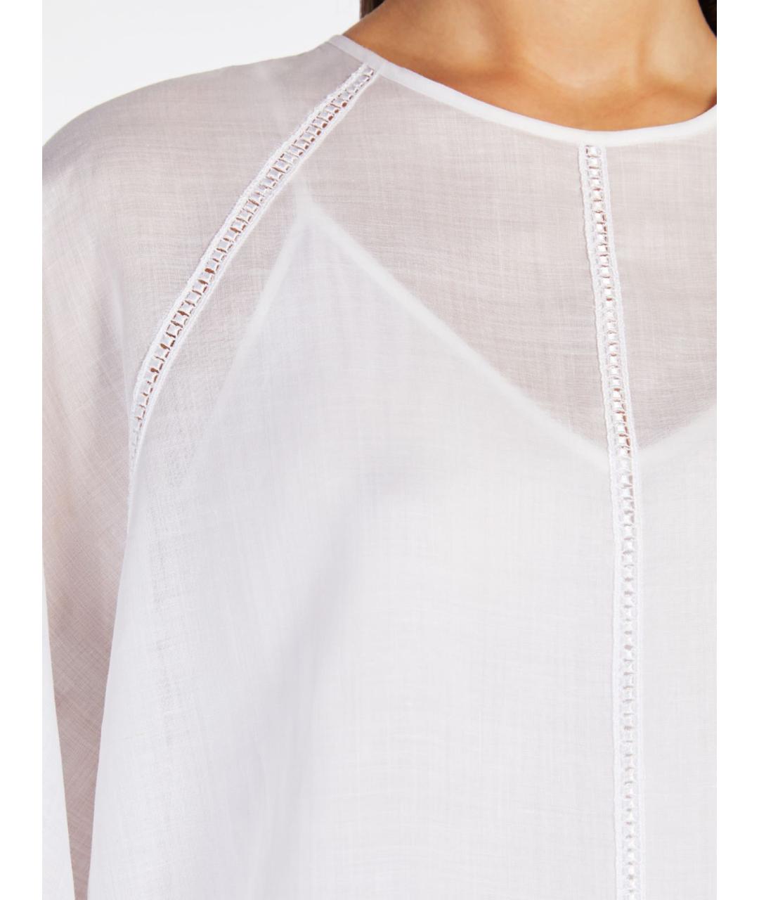 MAX MARA STUDIO Белая блузы, фото 4