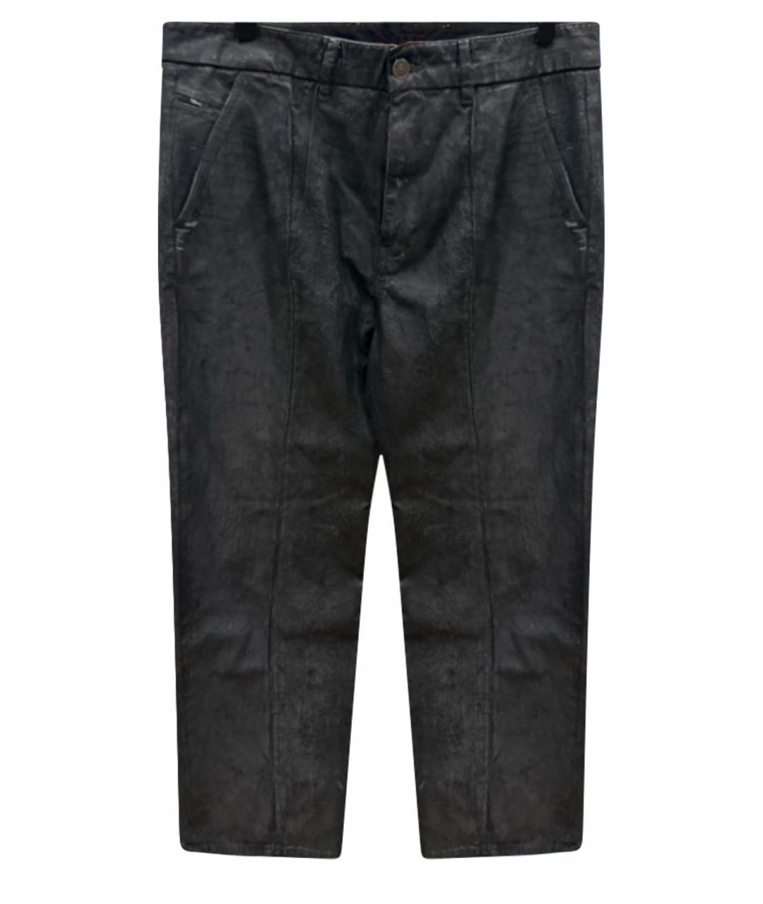 DIESEL Черные хлопко-полиэстеровые джинсы, фото 1