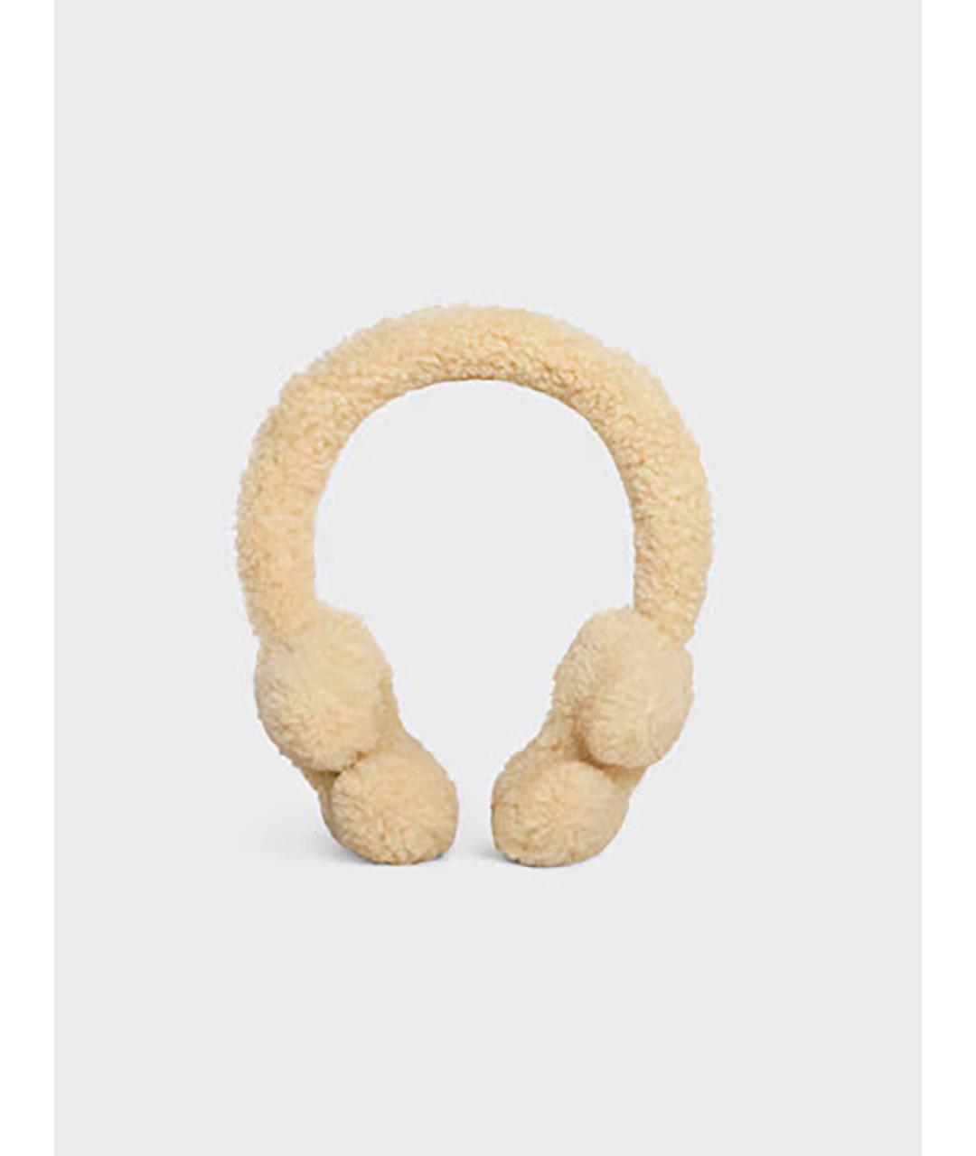 CELINE Бежевые наушники, фото 3