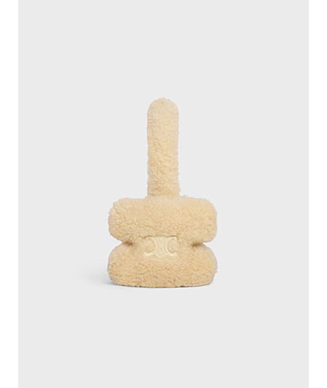 CELINE Бежевые наушники, фото 4