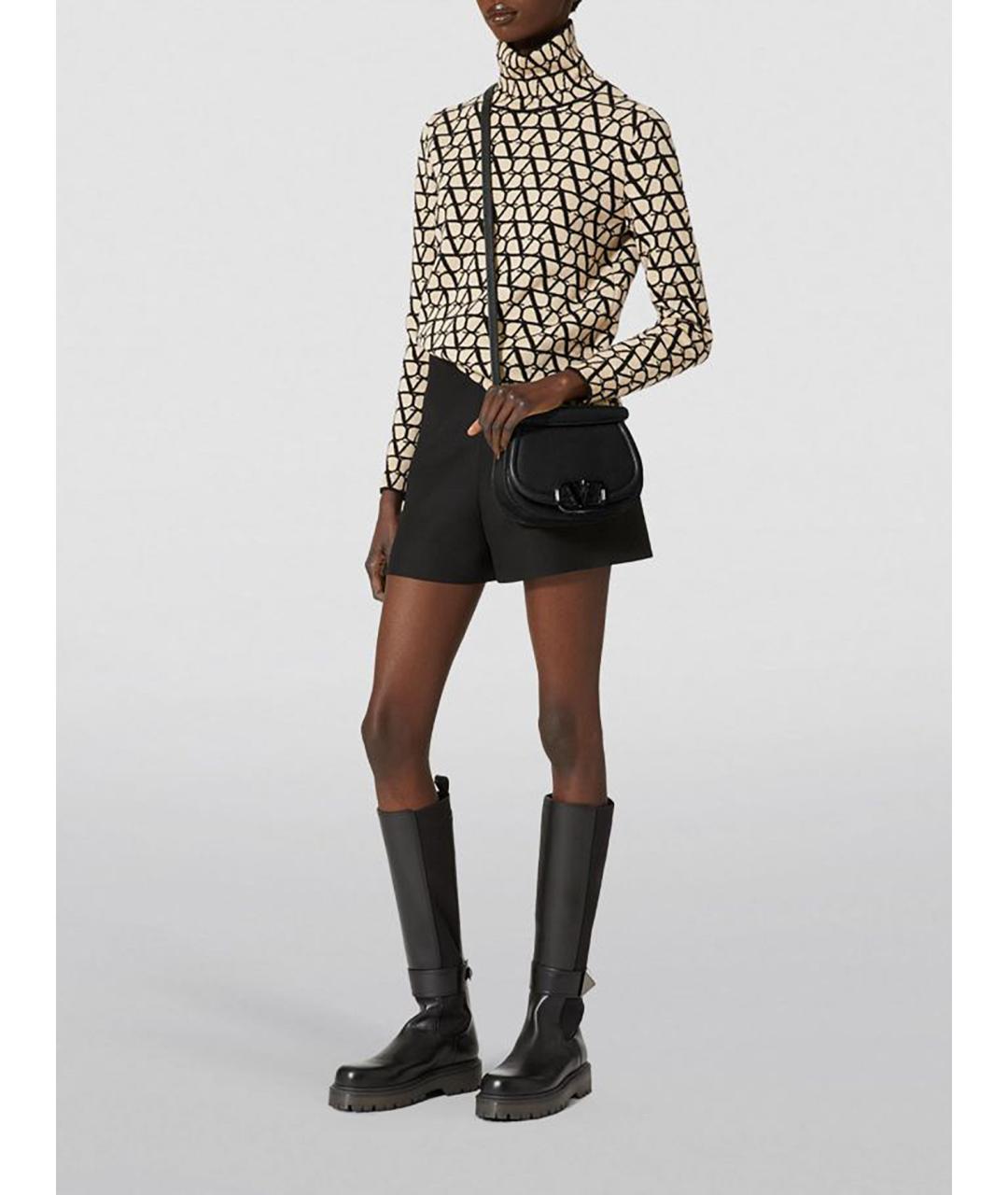 VALENTINO Мульти шерстяная водолазка, фото 2