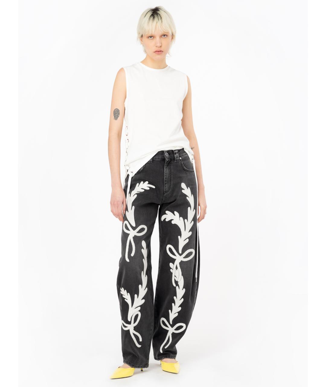 PINKO Белая хлопковая майка, фото 2