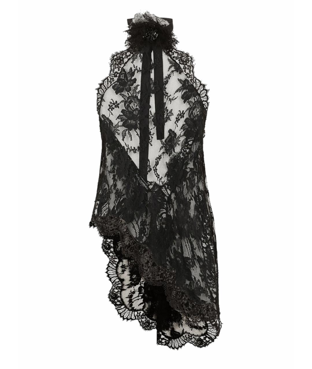 DOLCE&GABBANA Черная хлопковая блузы, фото 1