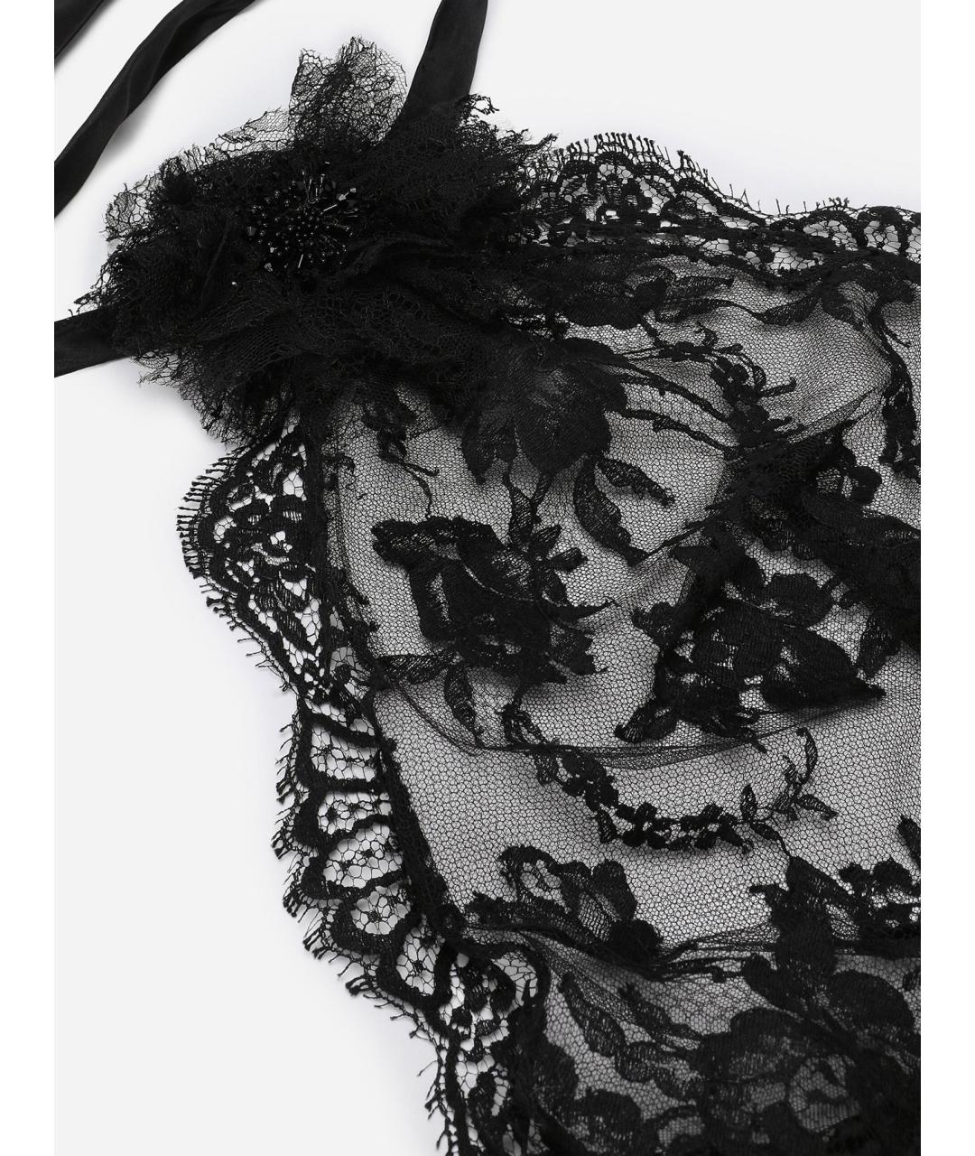 DOLCE&GABBANA Черная хлопковая блузы, фото 4