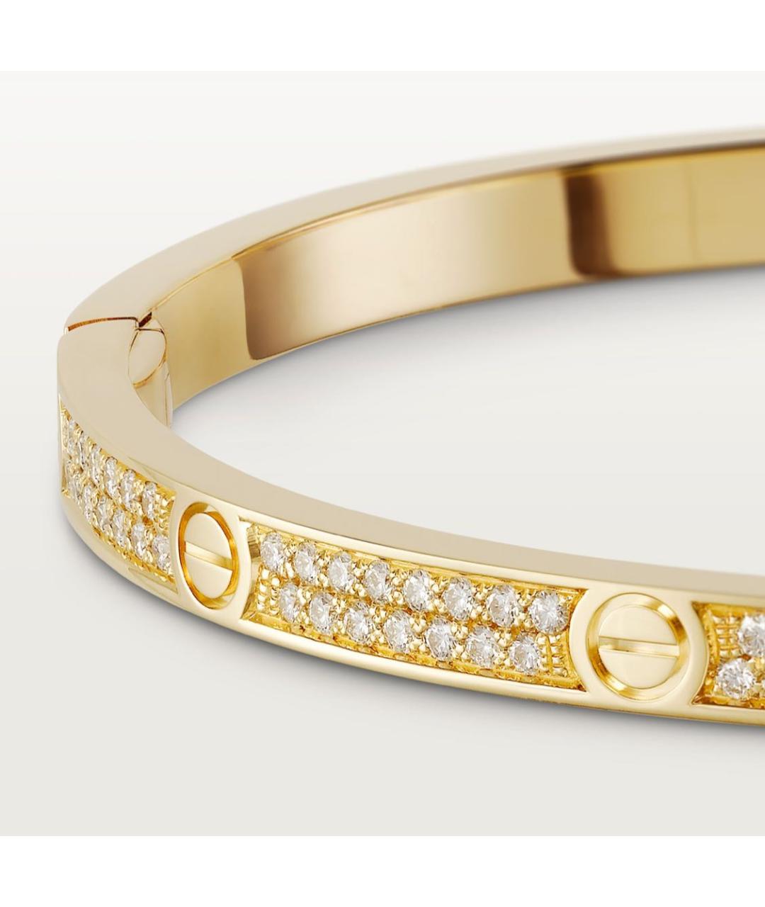 CARTIER Желтый браслет из желтого золота, фото 4