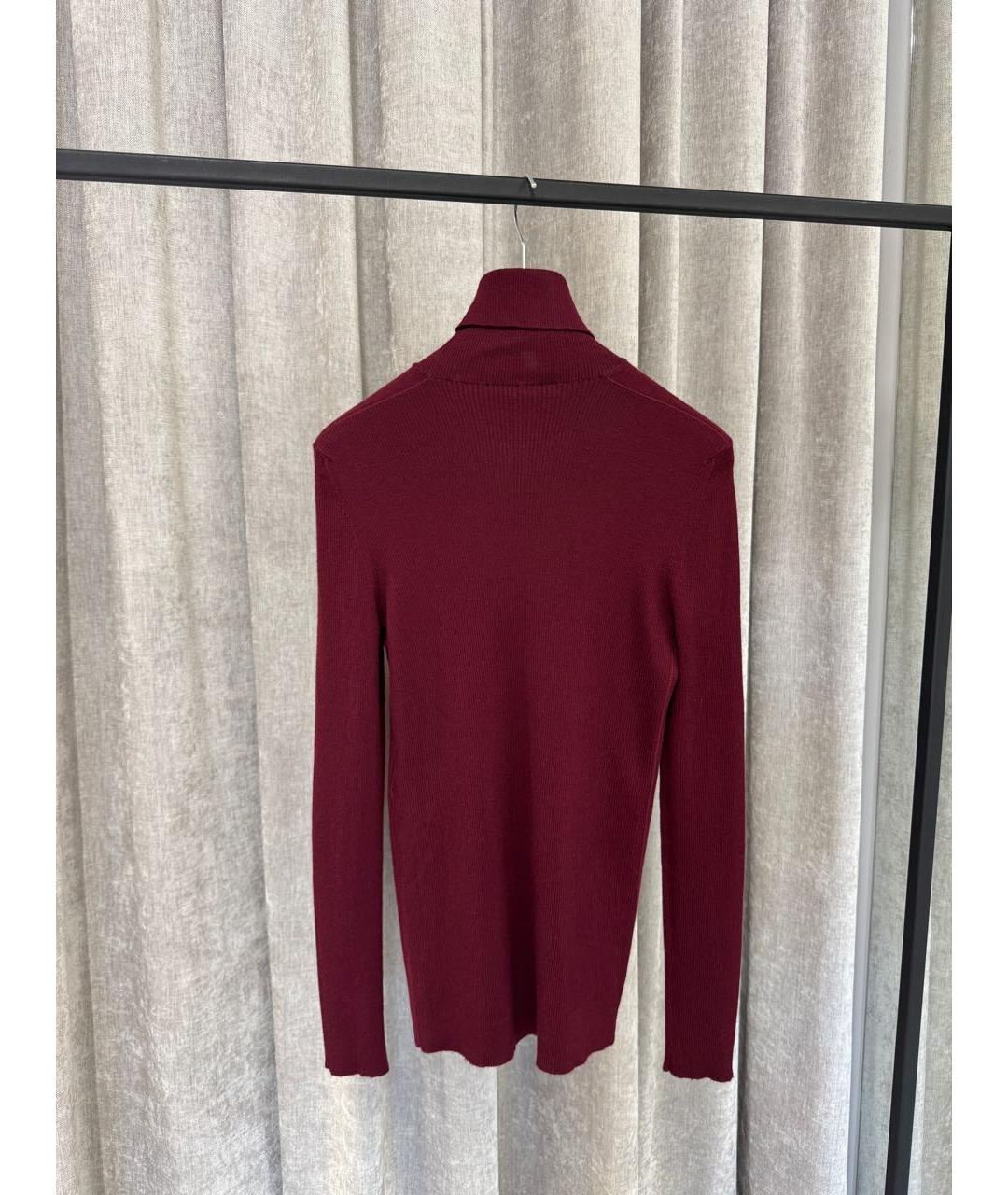 TOM FORD Бордовая кашемировая водолазка, фото 2