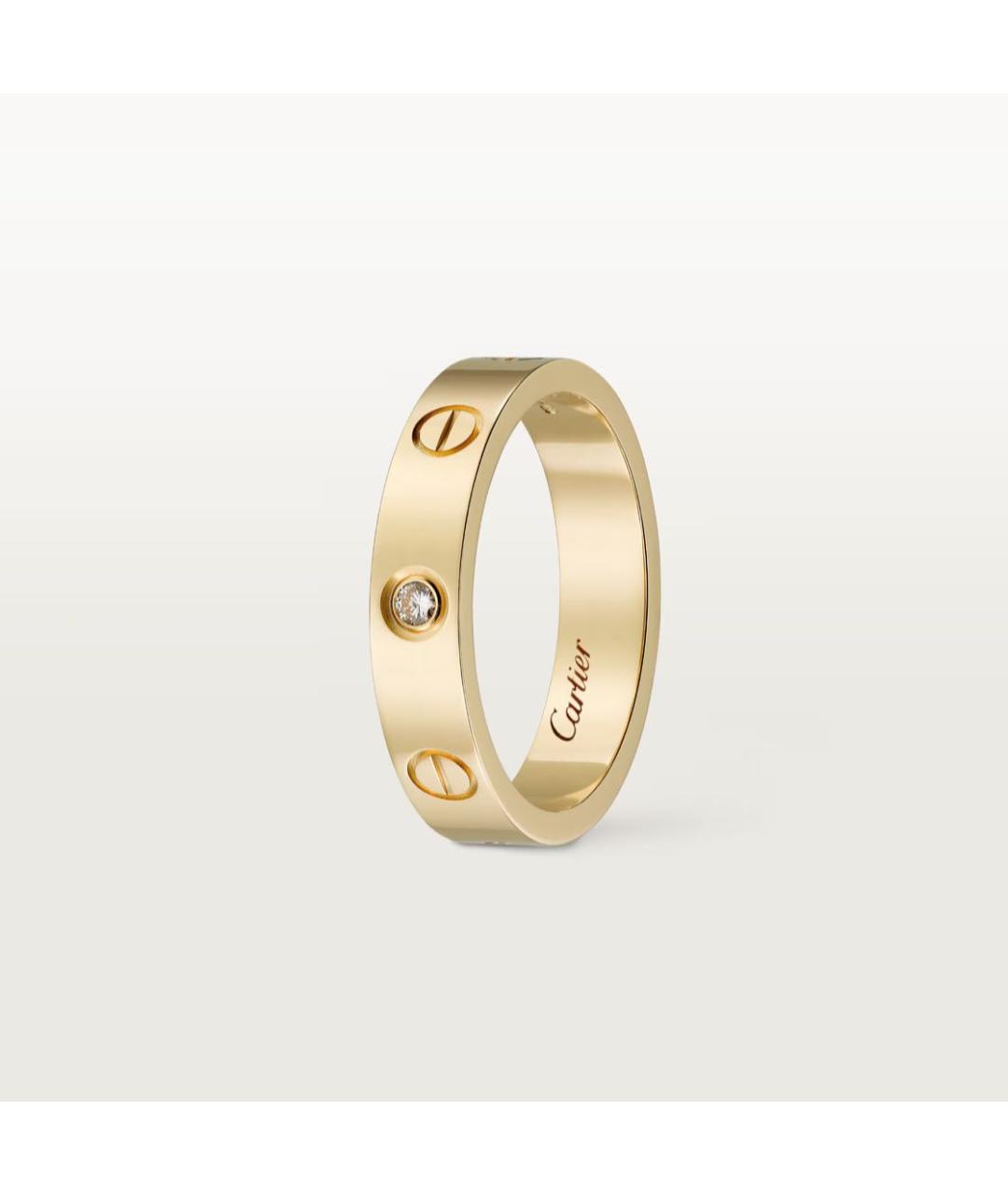 CARTIER Желтое кольцо из желтого золота, фото 2